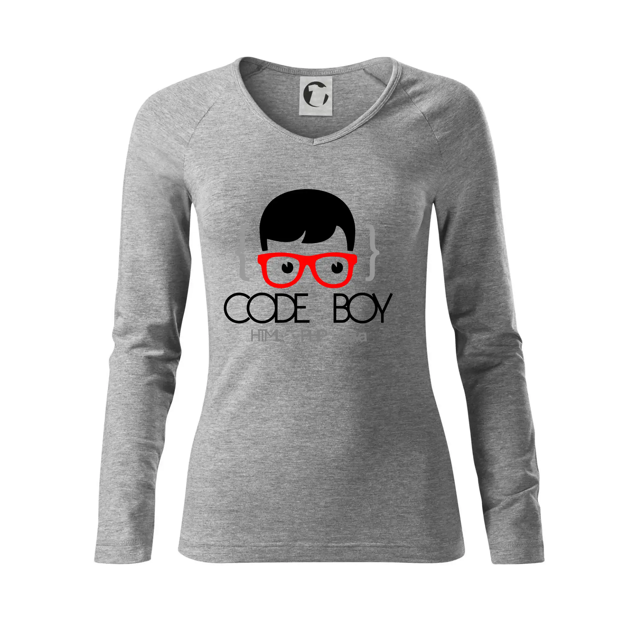 Tričká pre ajťákov - Code Boy - Tričko dámske Elegance