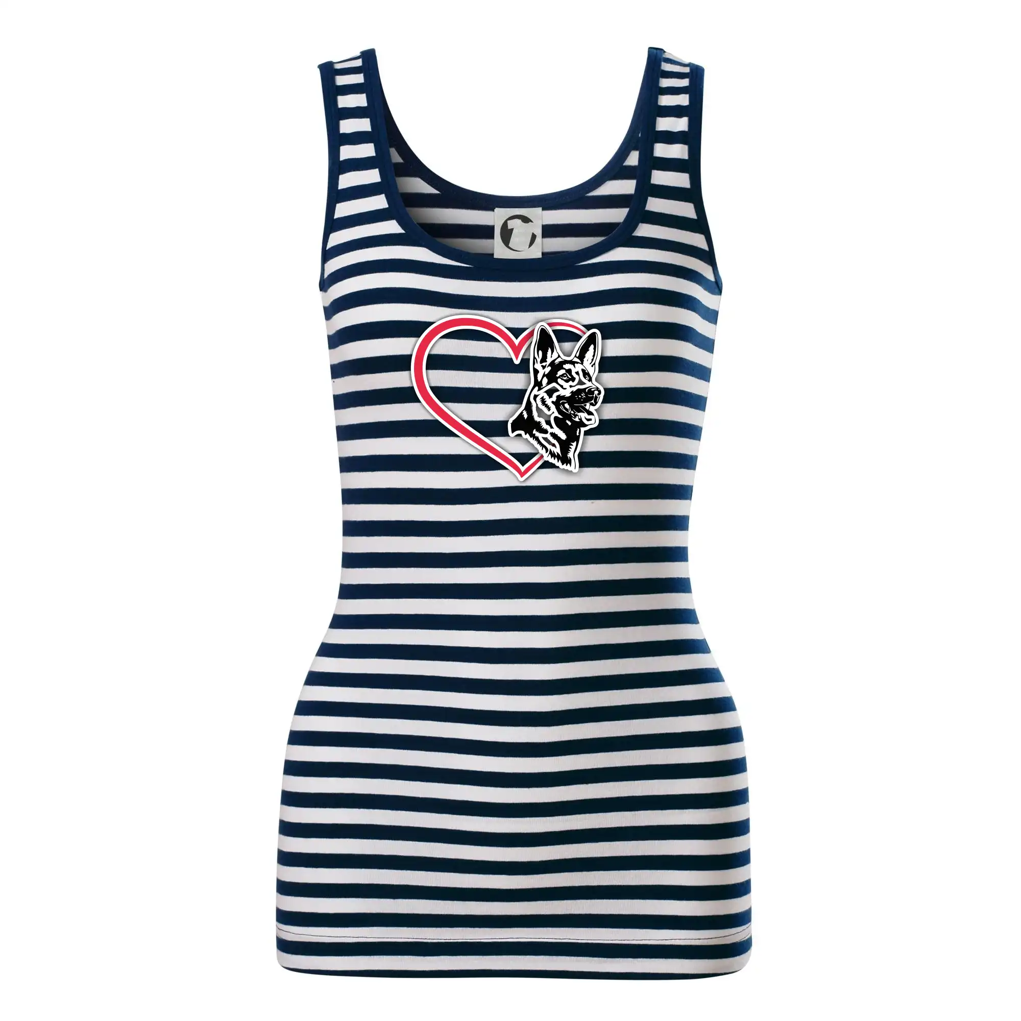 Nemecký ovčiak - Nemecký ovčiak v srdci - Sailor tielko na vodu