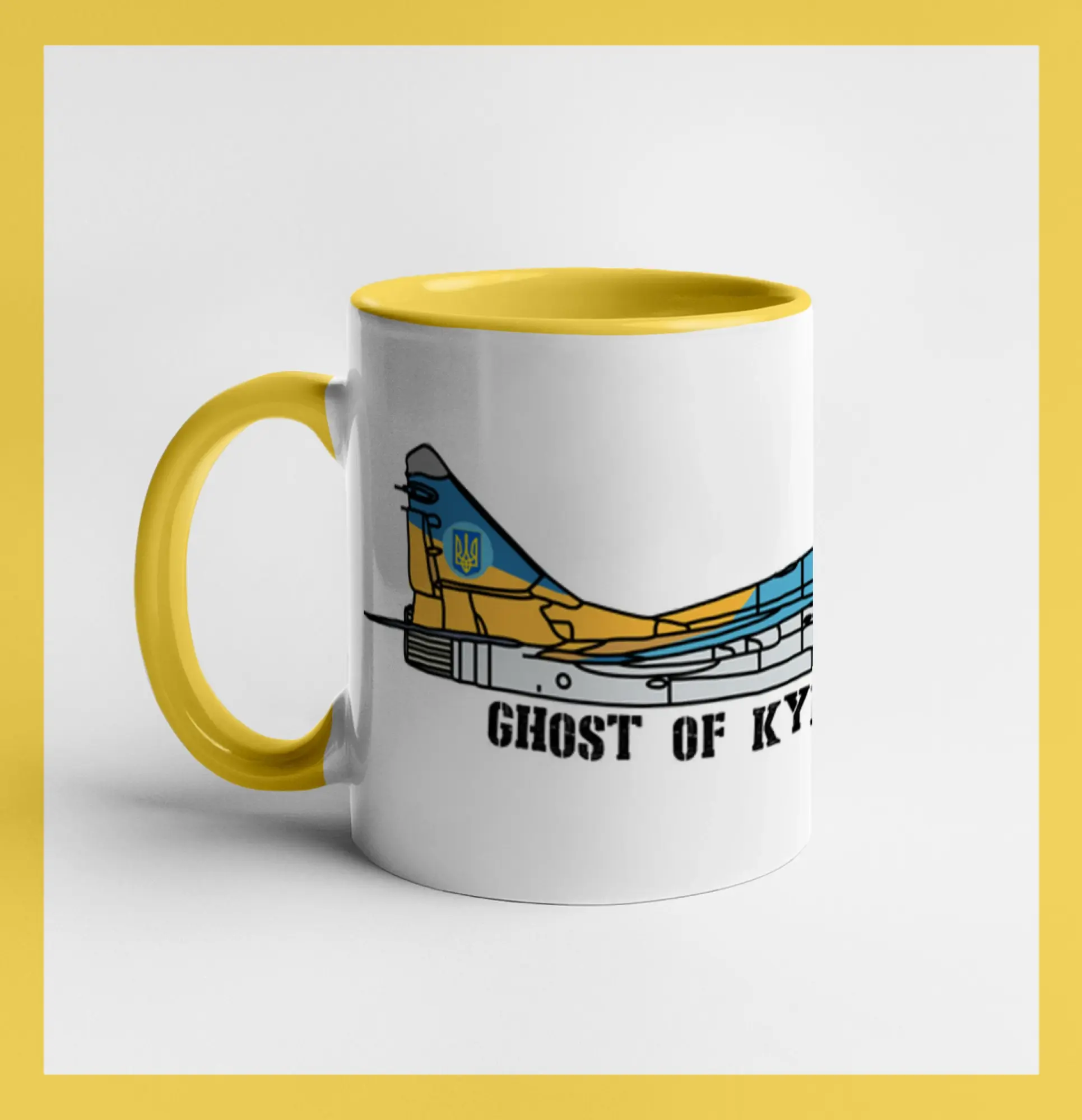 Mig 29 Fulcrum Blue-Yellow - Ghost of Kyiv