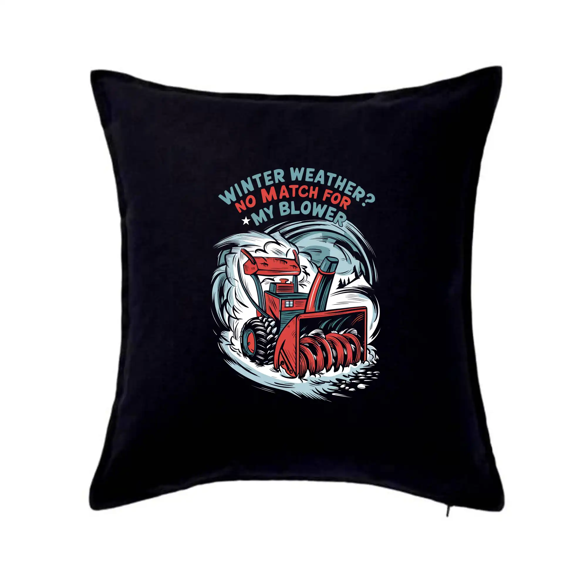 Vtipné tričká do práce - Winter Blower - Vankúš 50x50