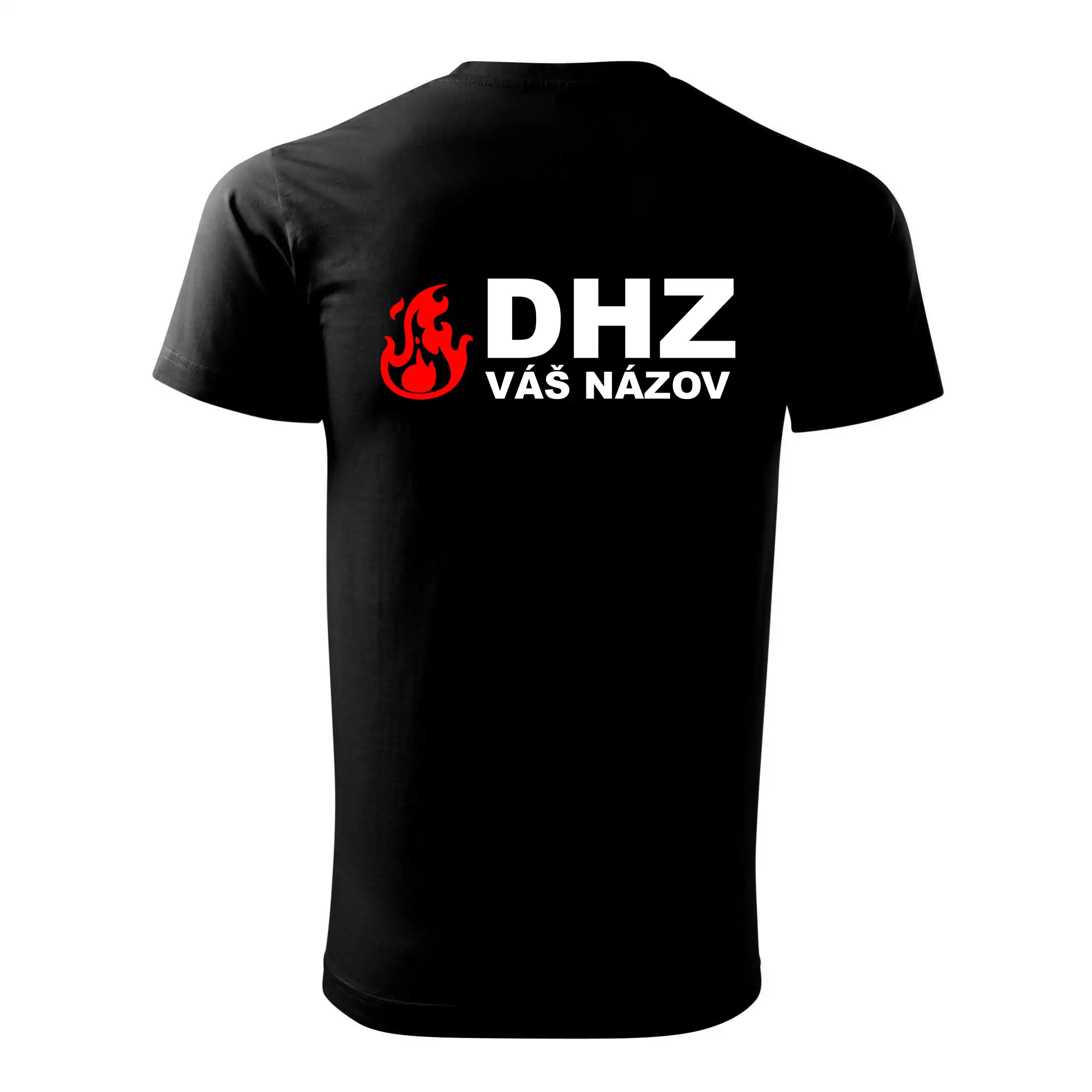 DHZ (oheň, firesport, názov sboru - vlastný nápis)