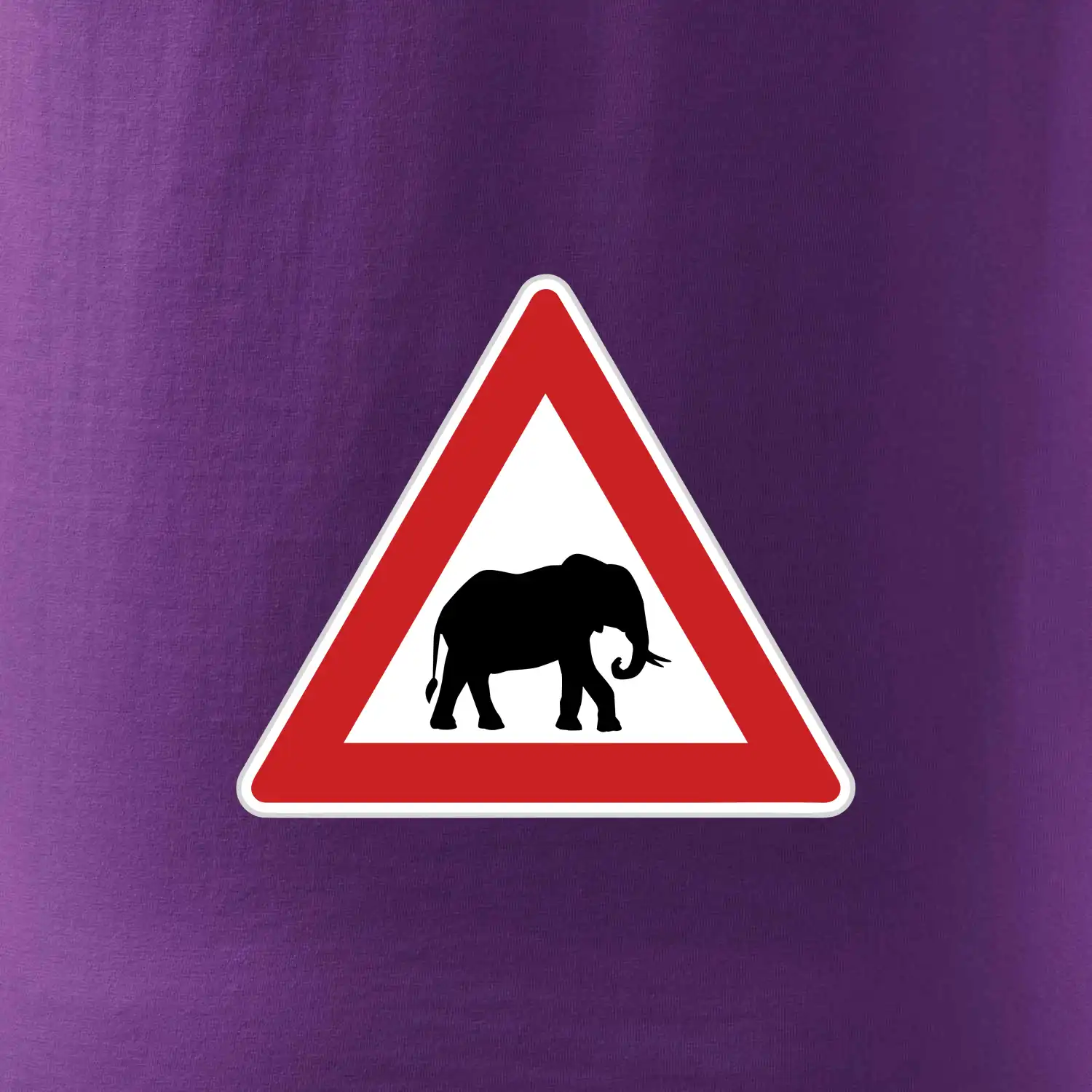 Dopravní značka - Pozor slon