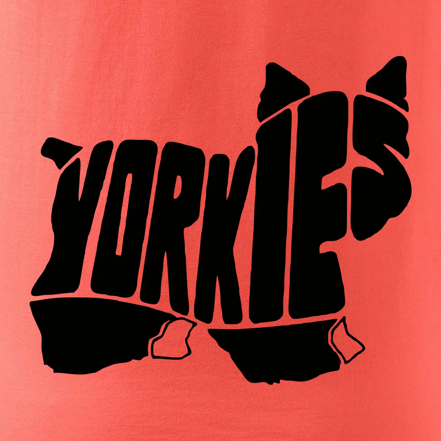 Jorkšírský teriér - Yorkie - Nápis v těle