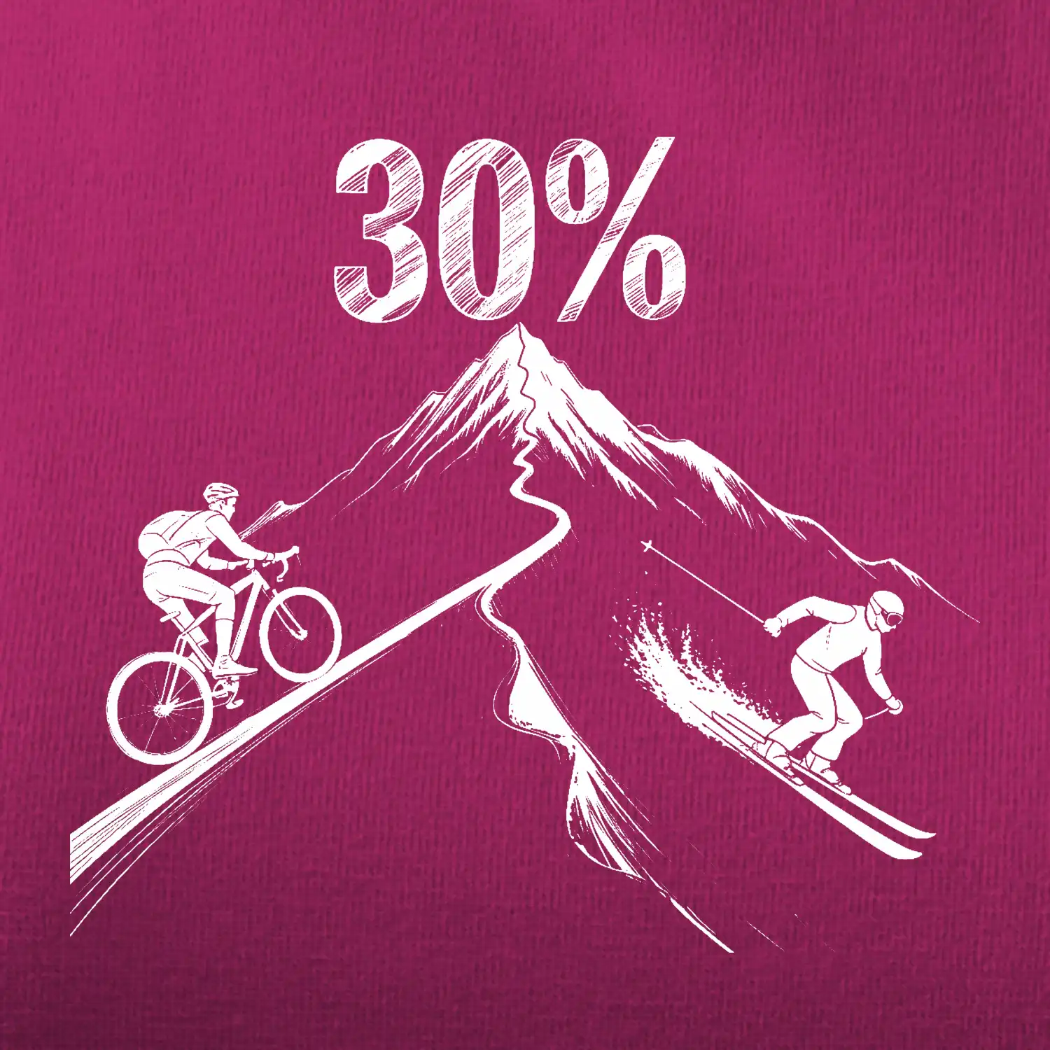 Narozeniny cyklista a lyžař 30