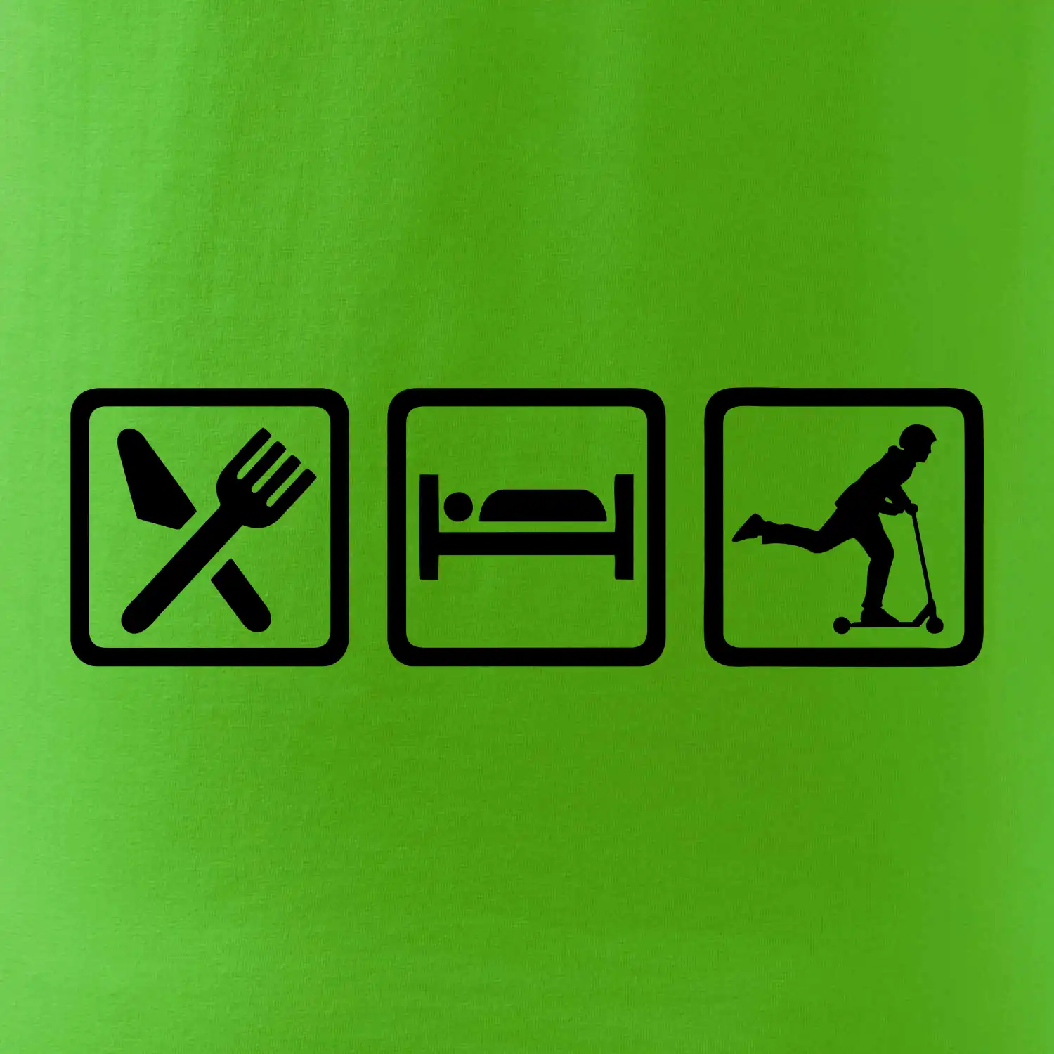 Eat sleep koloběh - koloběžka