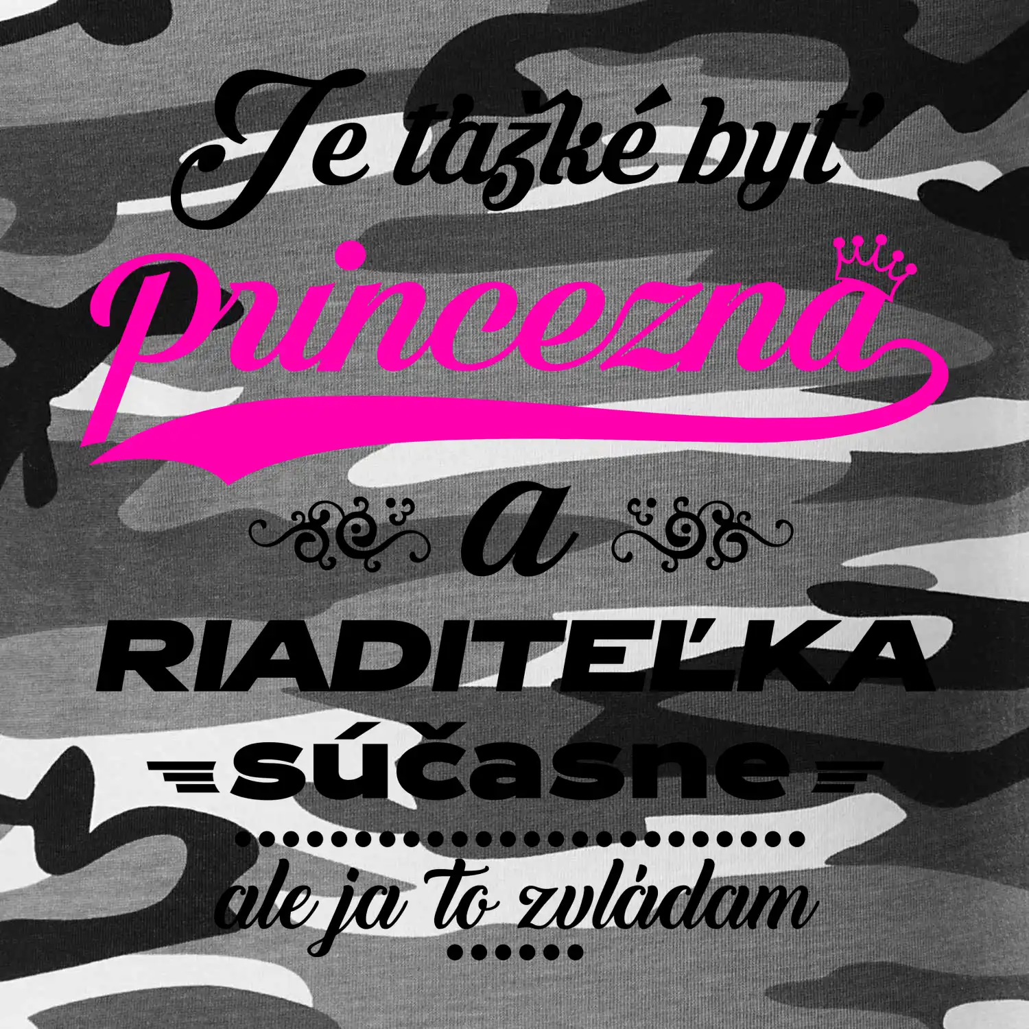 Je ťažké byť princezná riaditeľka