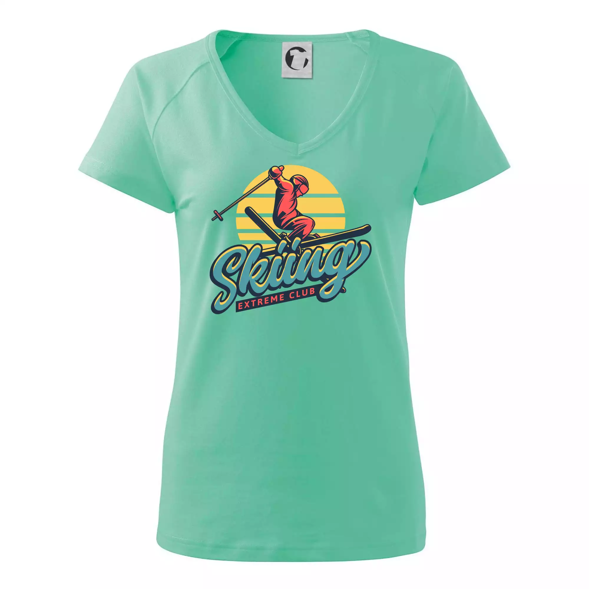 Skiing winter extreme cup