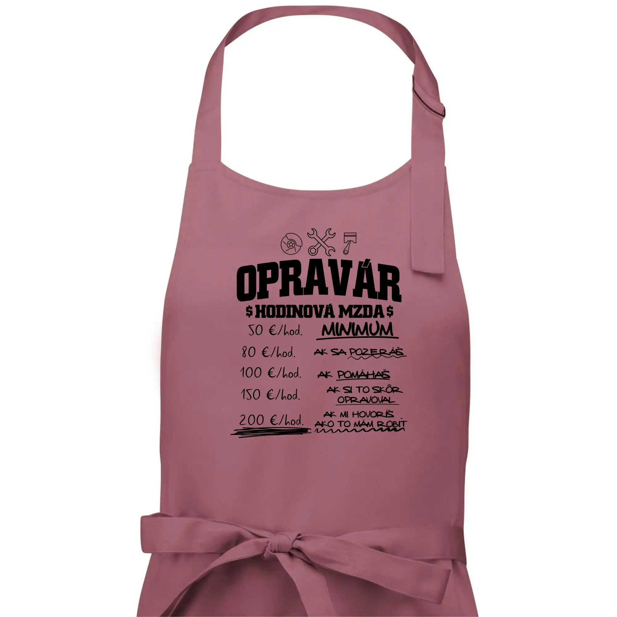 Hodinová mzda - opravár