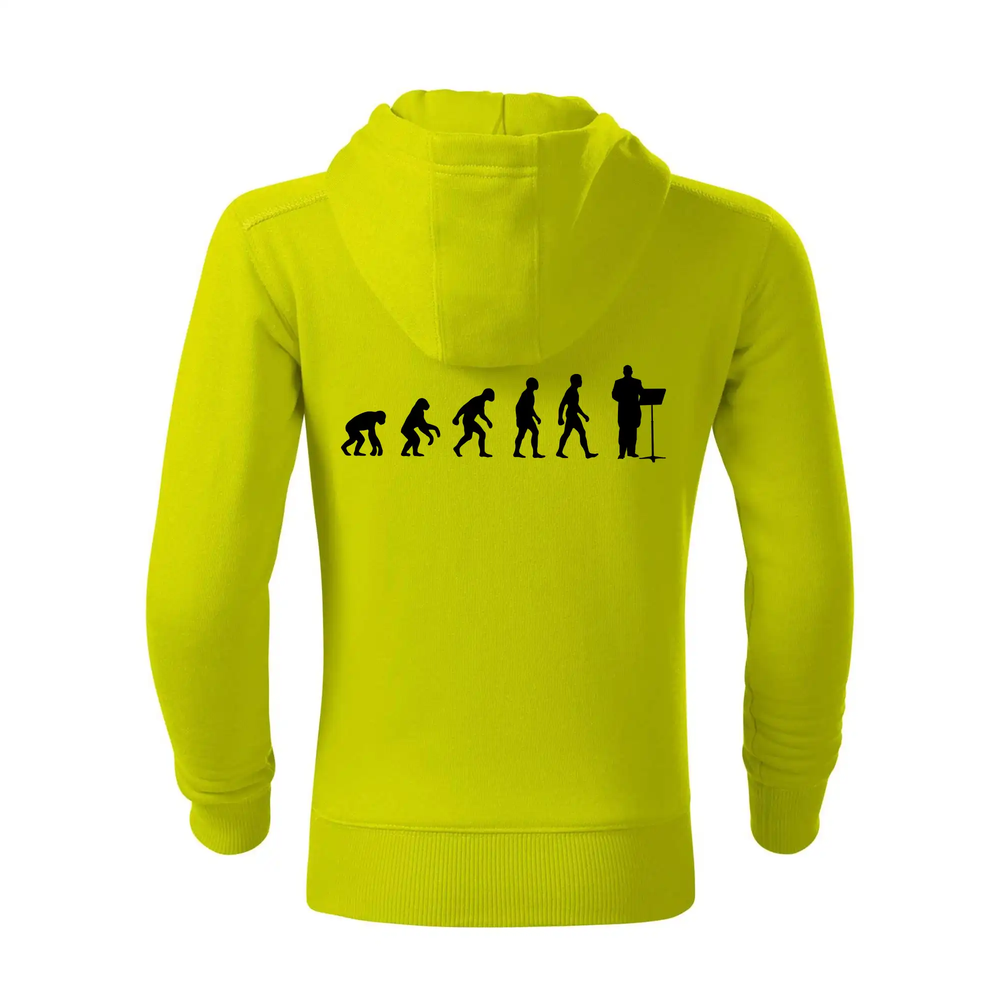 Evoluce sbormistr zepředu