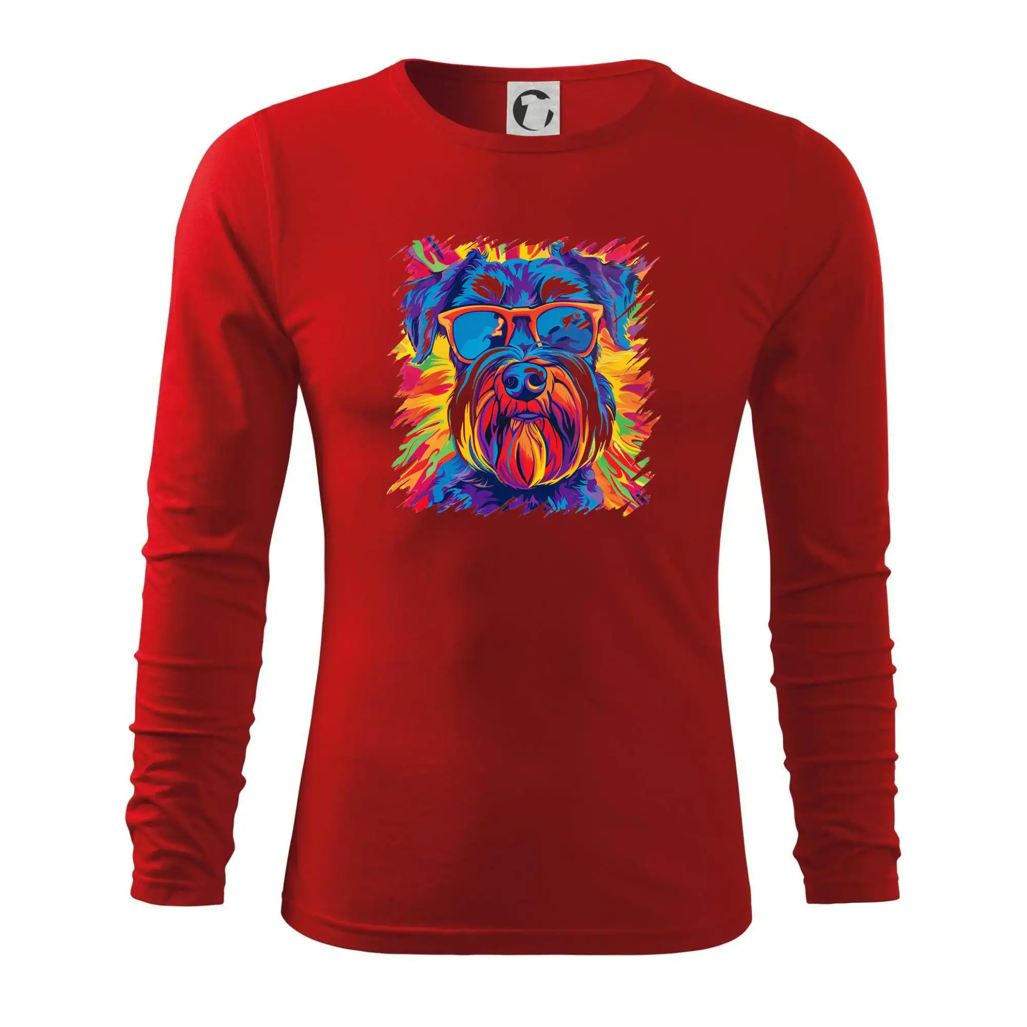Knírač barevný styl 70s