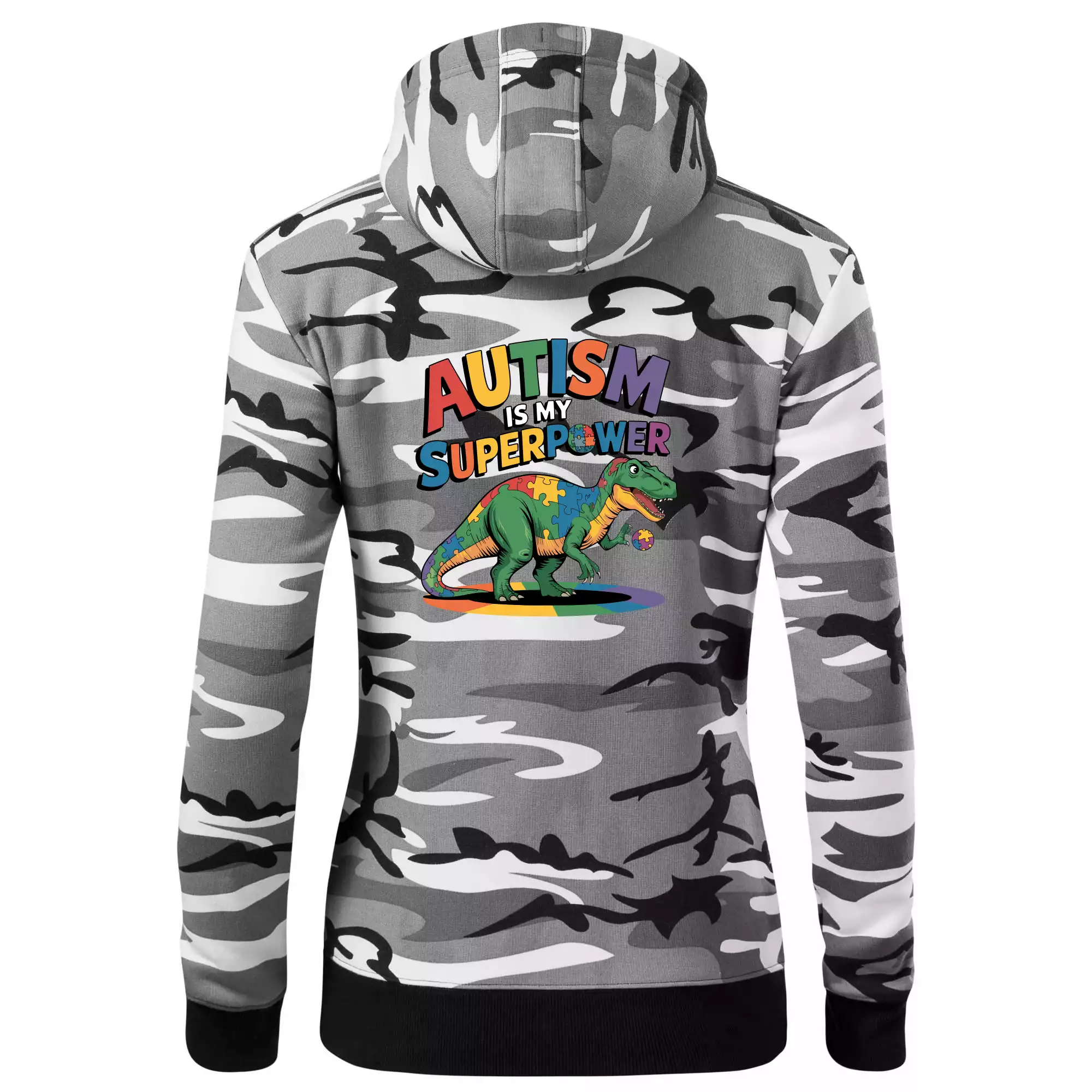 Stojící Rex Autism is my superpower