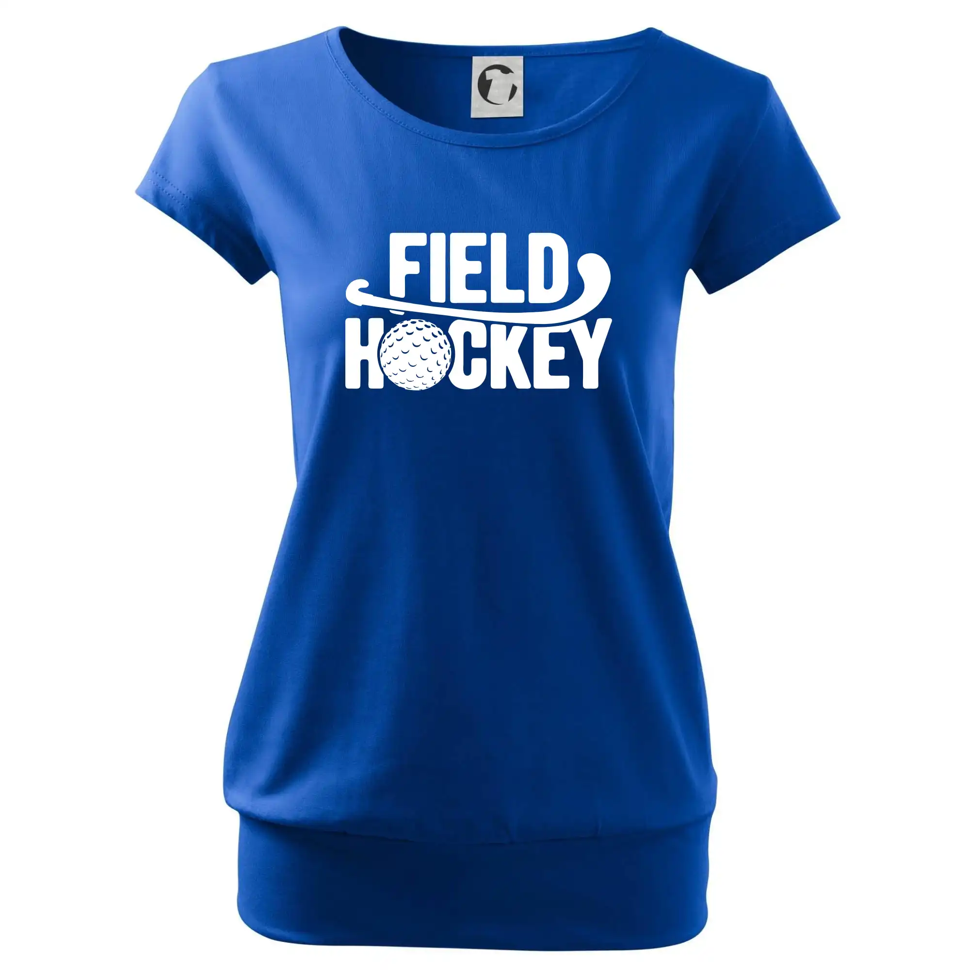 Field hockey míček a nápis