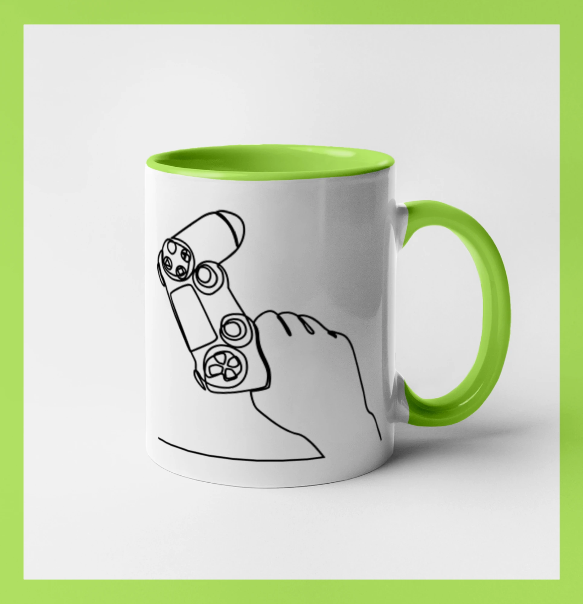 Herní ovladač jedním tahem