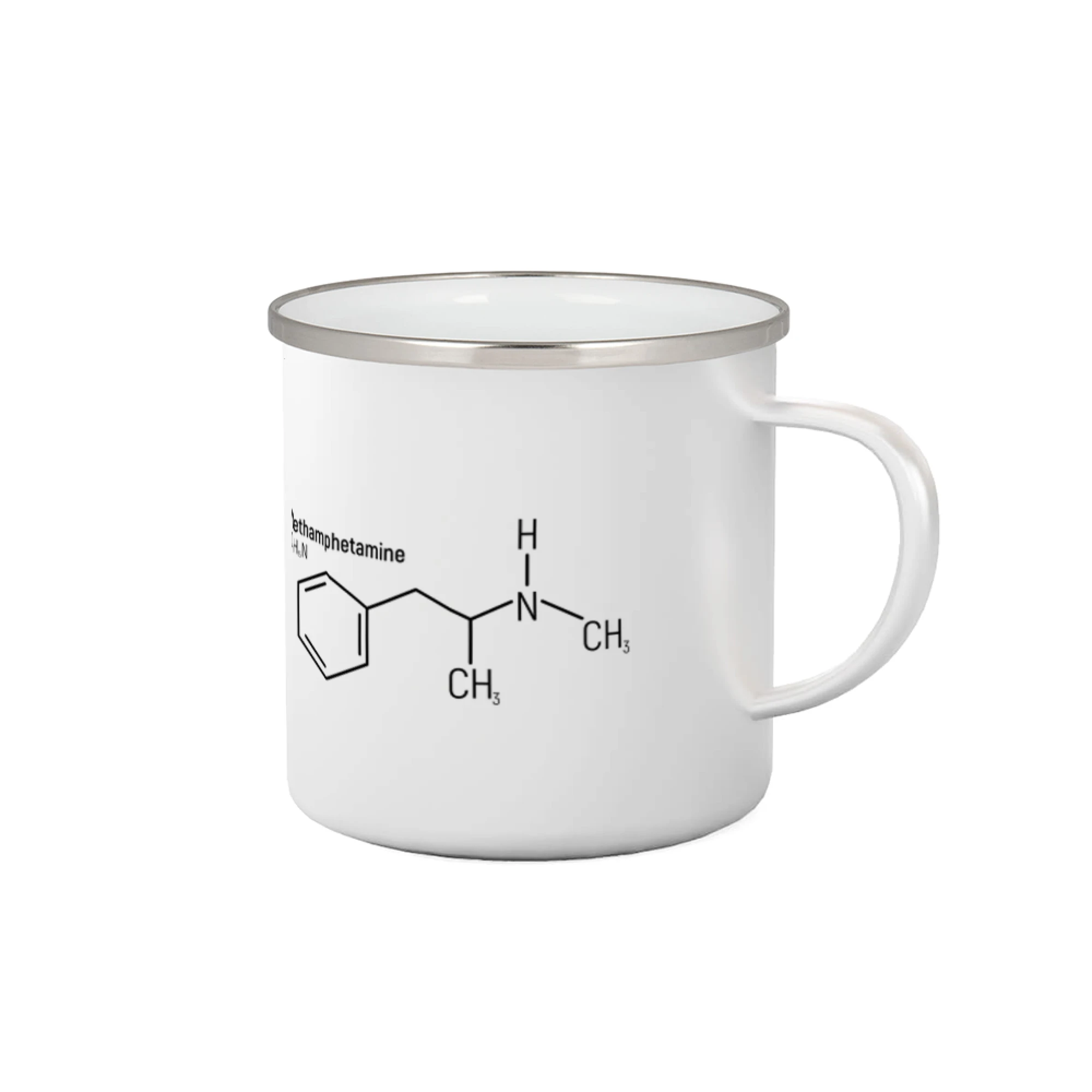 Molekulární struktura Metamfetamin