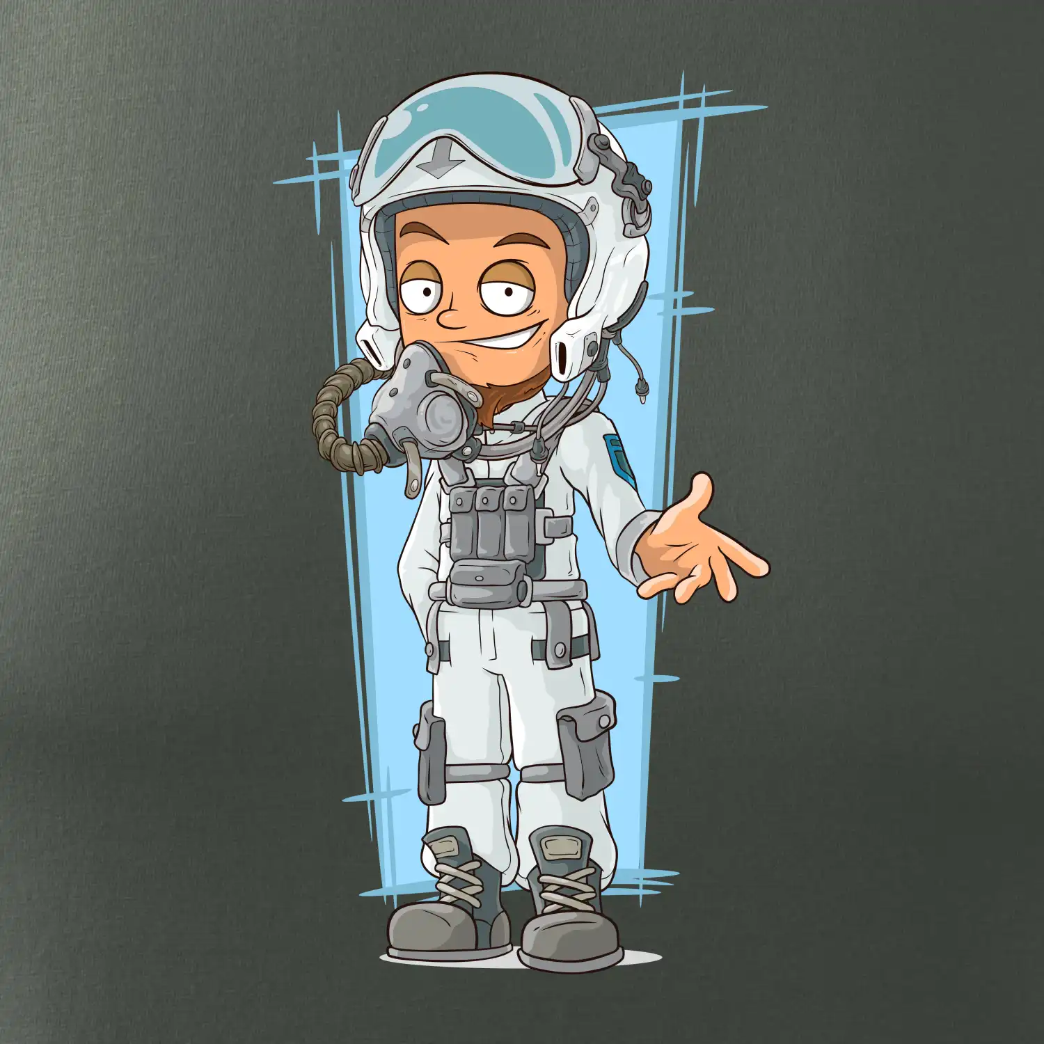 Vesmírný voják oranžový