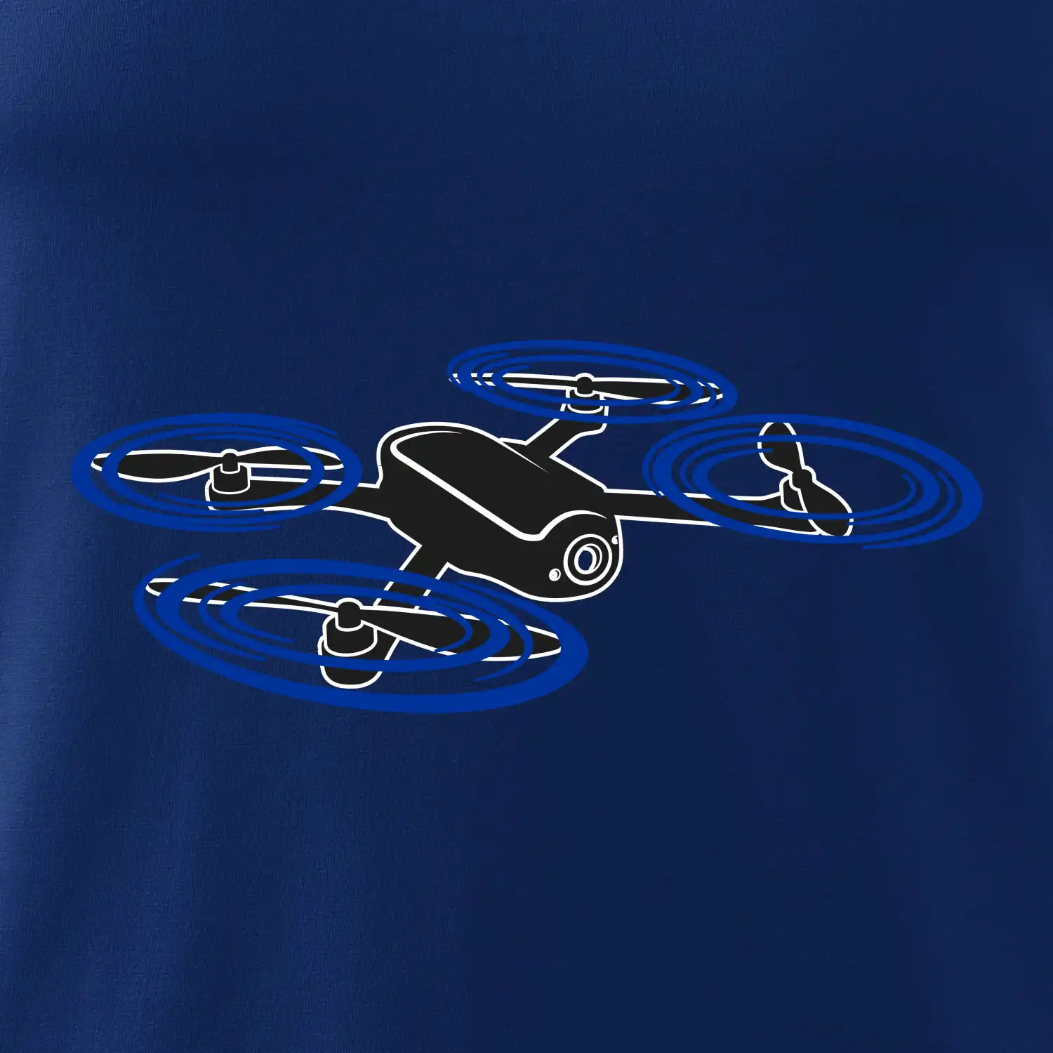 Dron letící