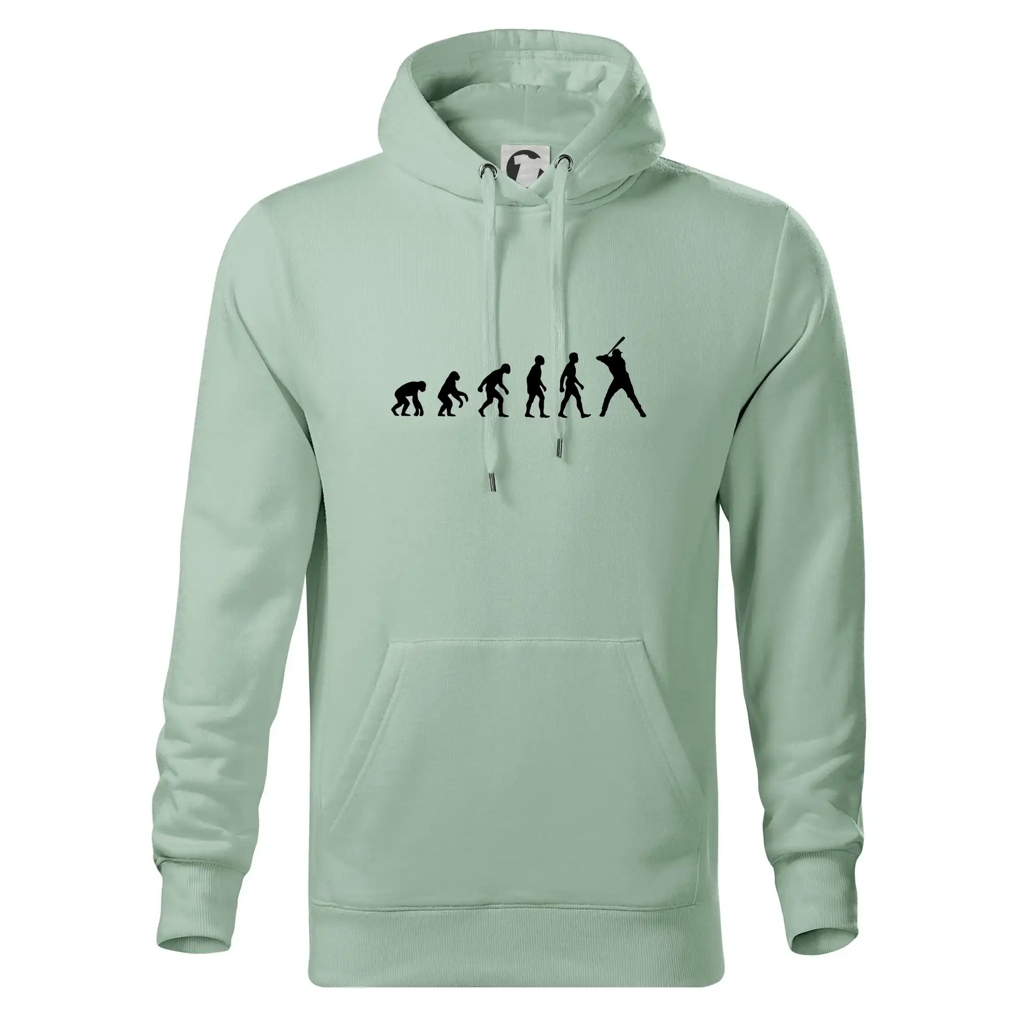 Evoluce baseball pálkař nápřah