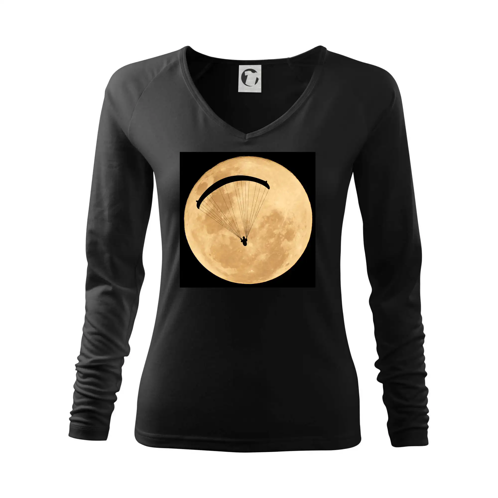 Tričká s motívom paraglidingu - Paragliding mesiac - Tričko dámske Elegance