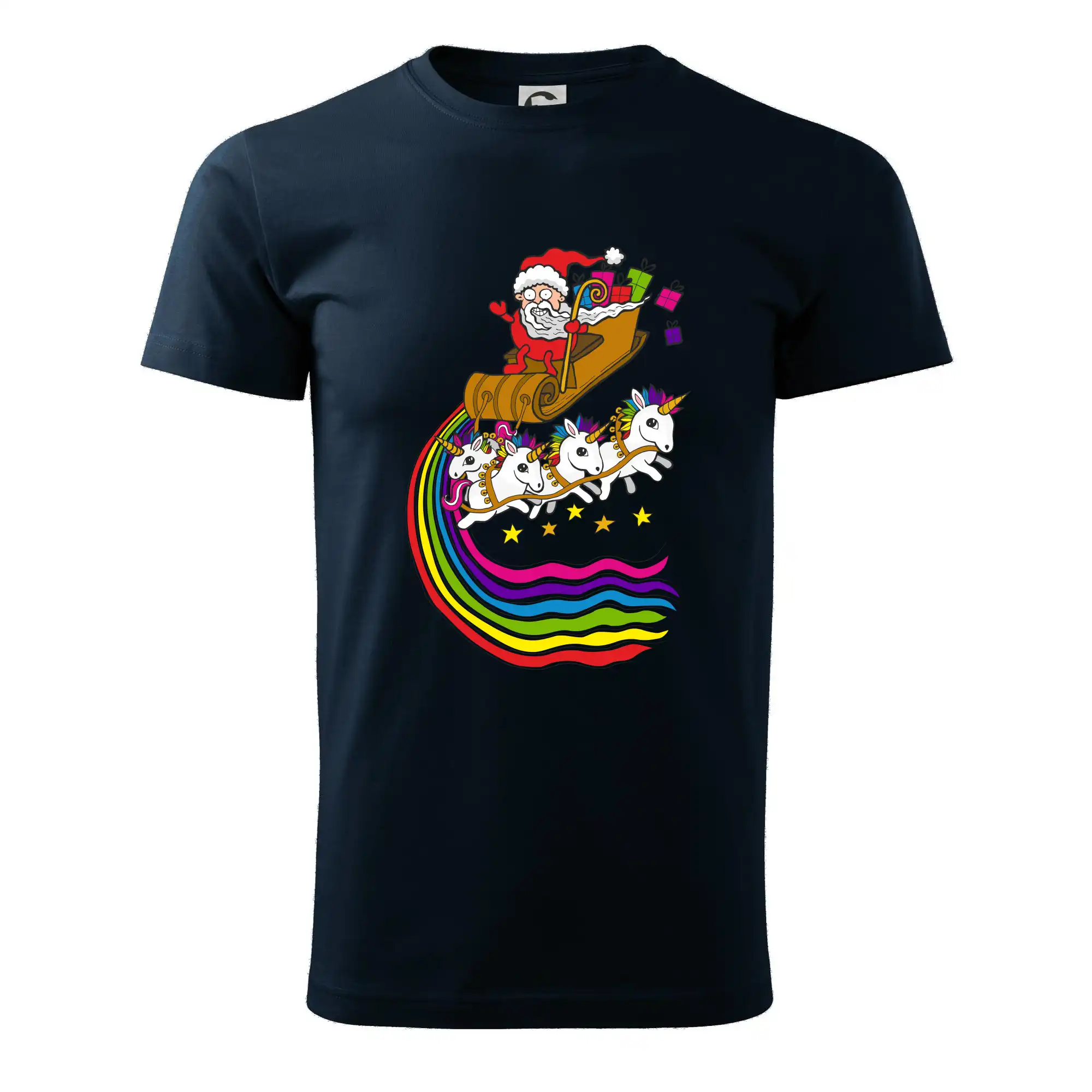 Santa a jednorožci (Pecka design)