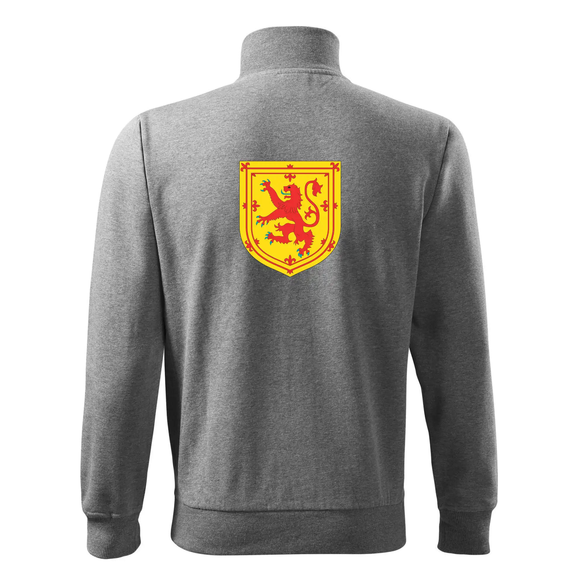 Skotský lev na hrudi