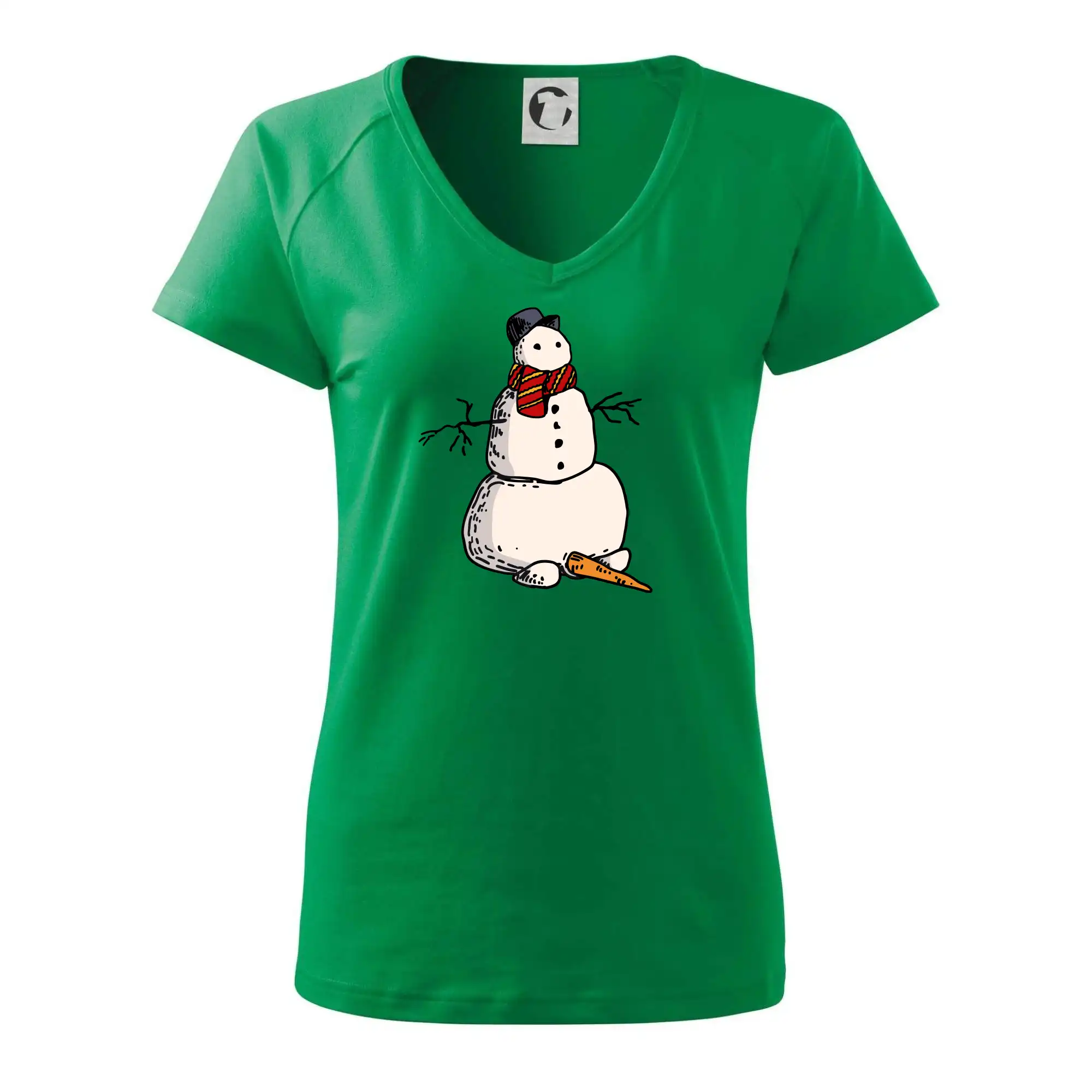 Sněhulák se spadlým nosem