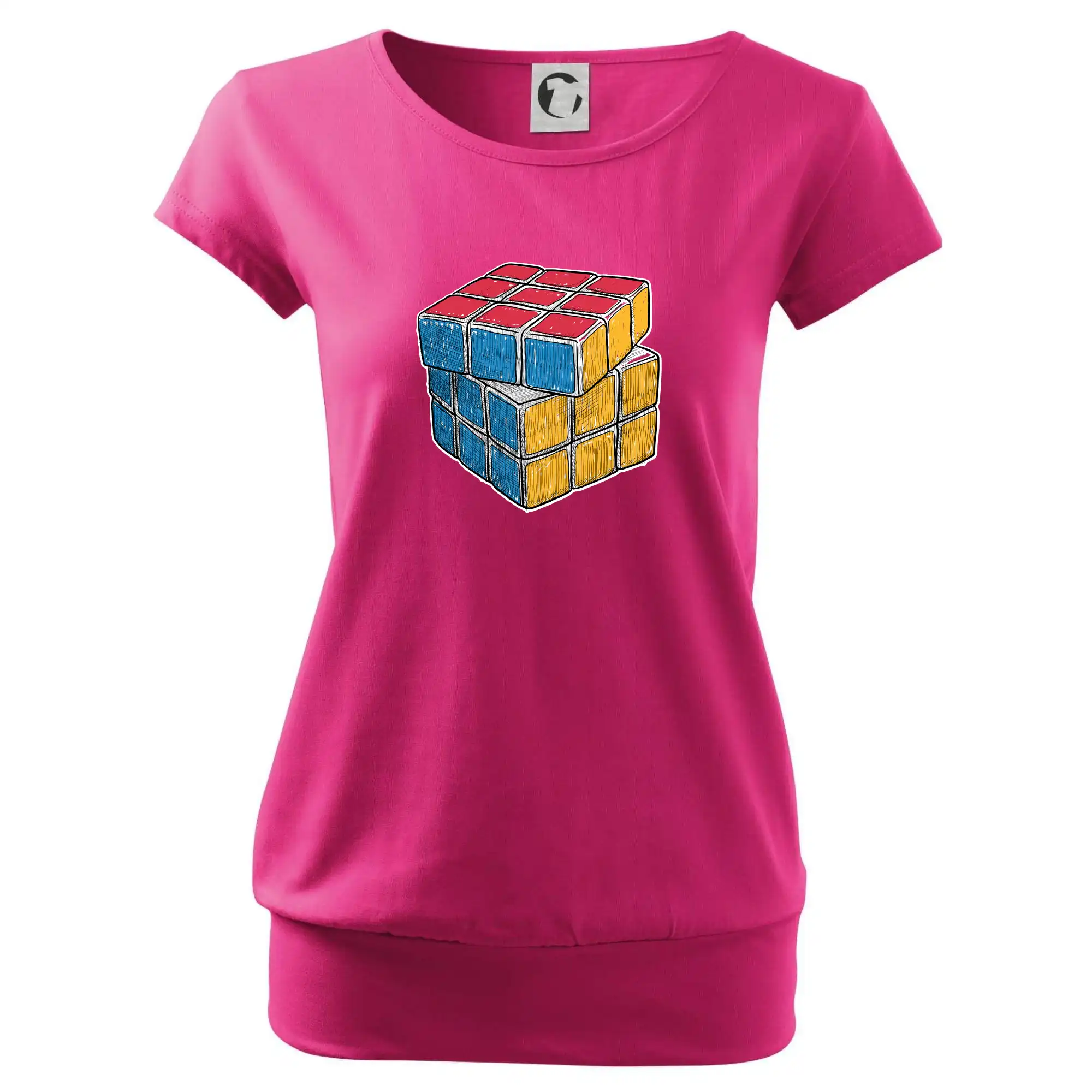 Rubikova kocka kreslená