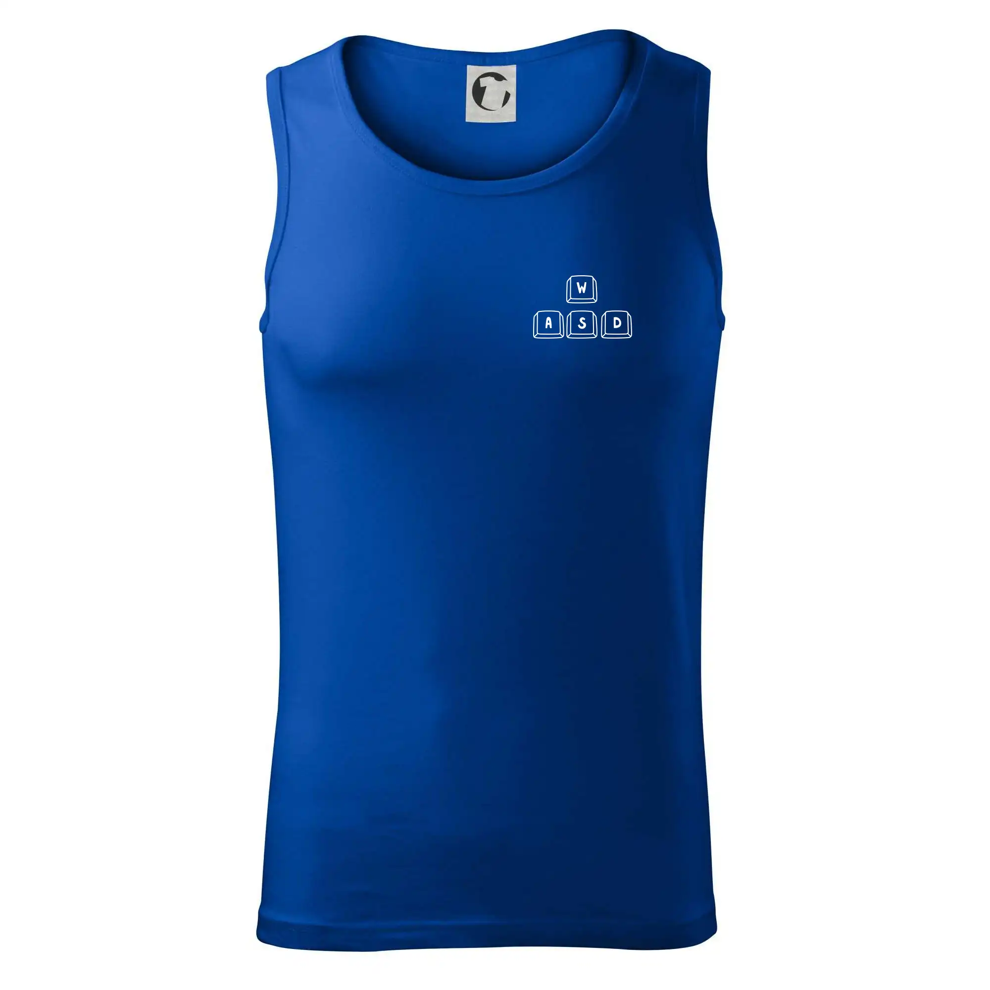 Tričká pre ajťákov - WASD klávesy - prso - Tielko pánske Core