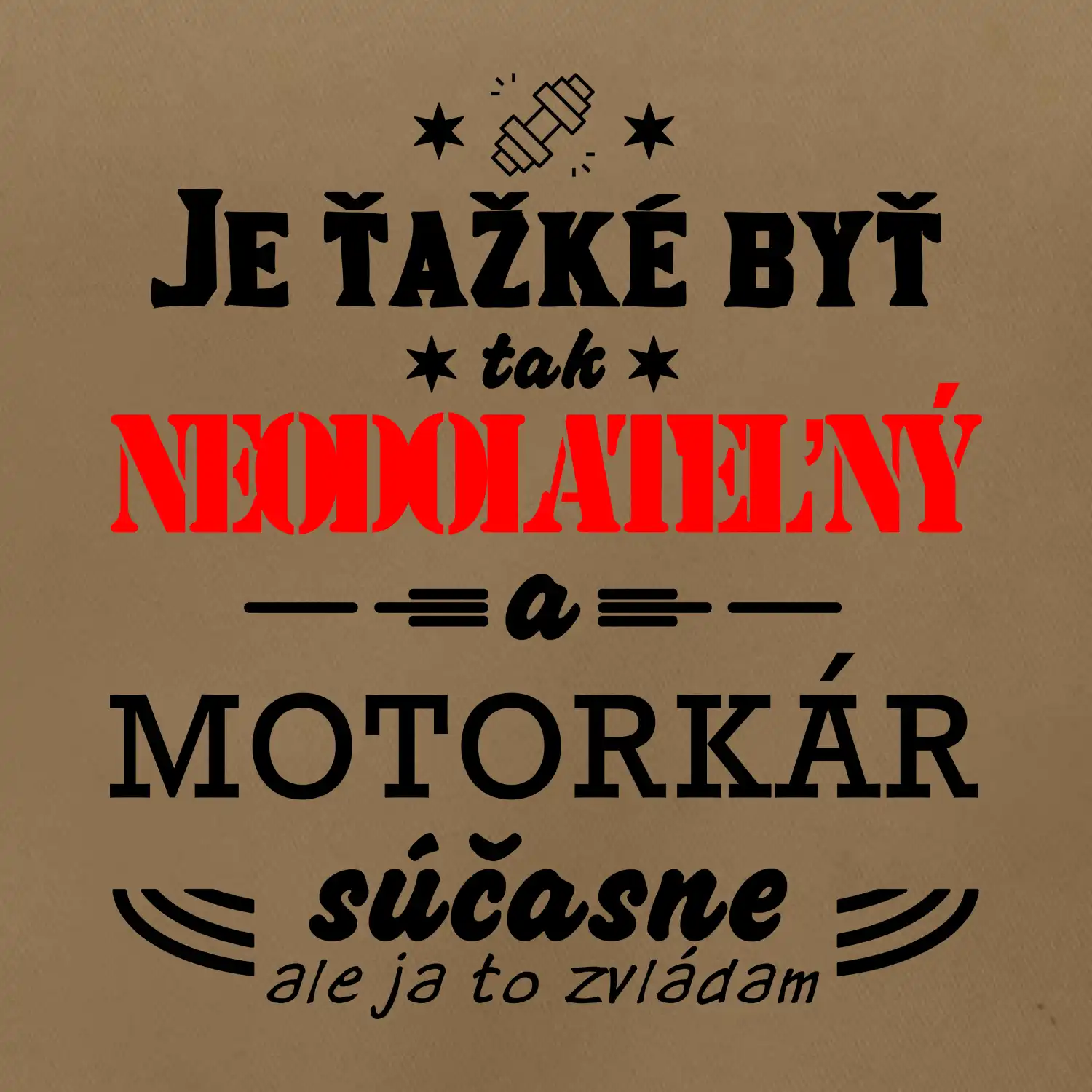 Neodolateľný motorkár