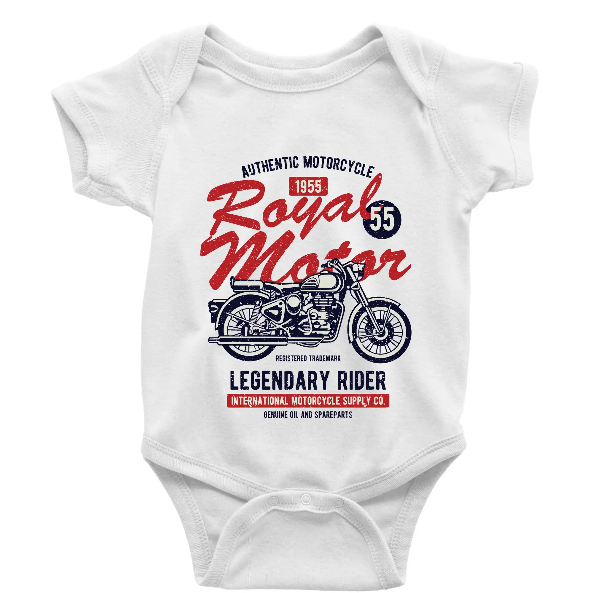 Tričká pre motorkárov¨ - Royal Motor - Body dojčenské s krátkym rukávom