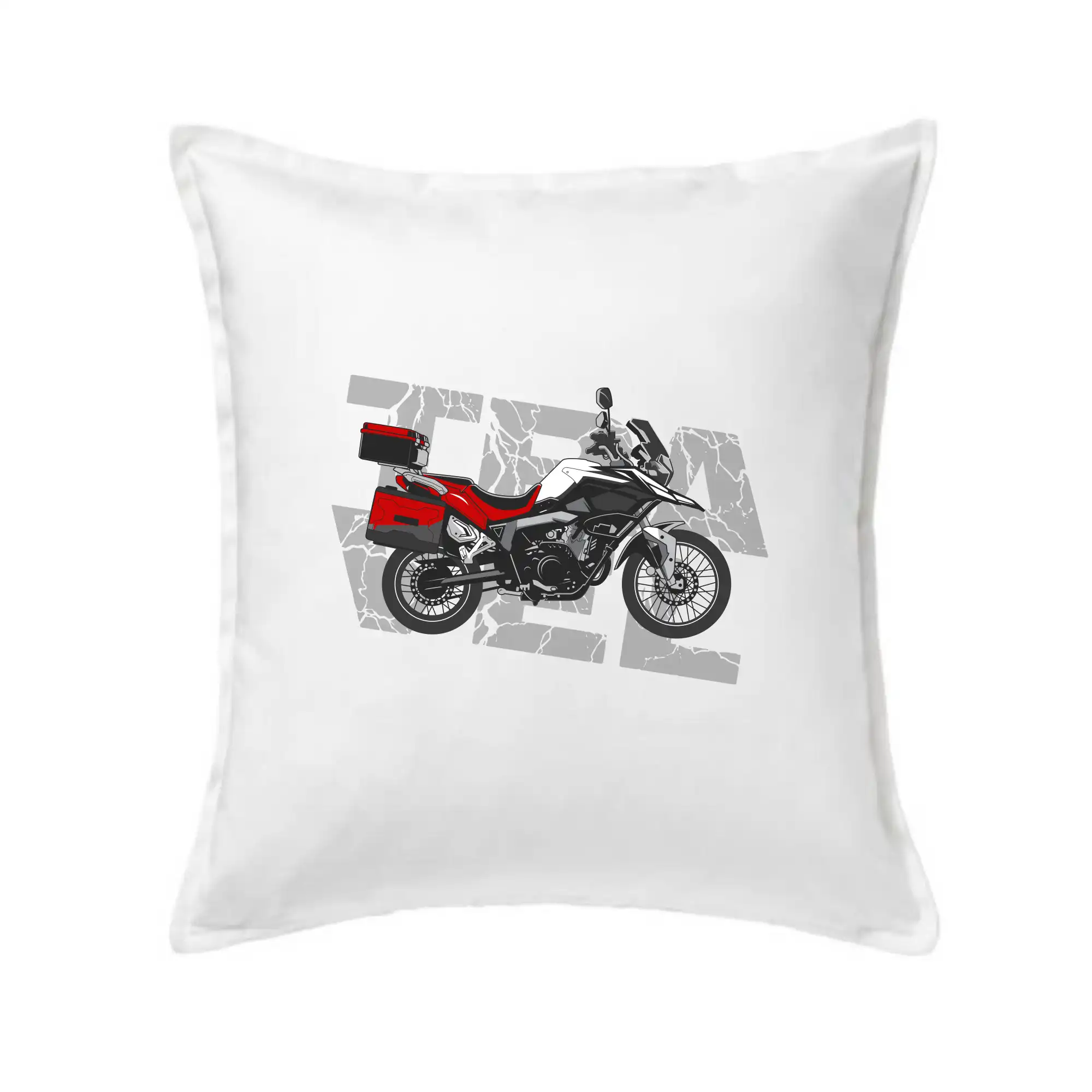 Cestovní enduro červená