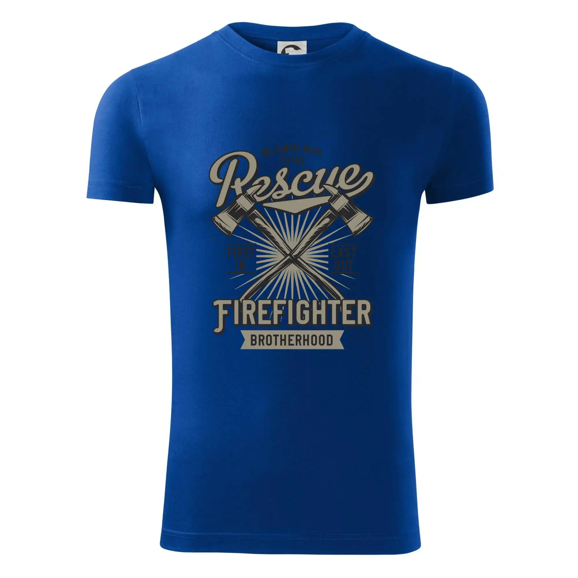 Originálne tričká pre hasičov - Rescue Firefighter - Viper FIT - Pánske zúžené tričko