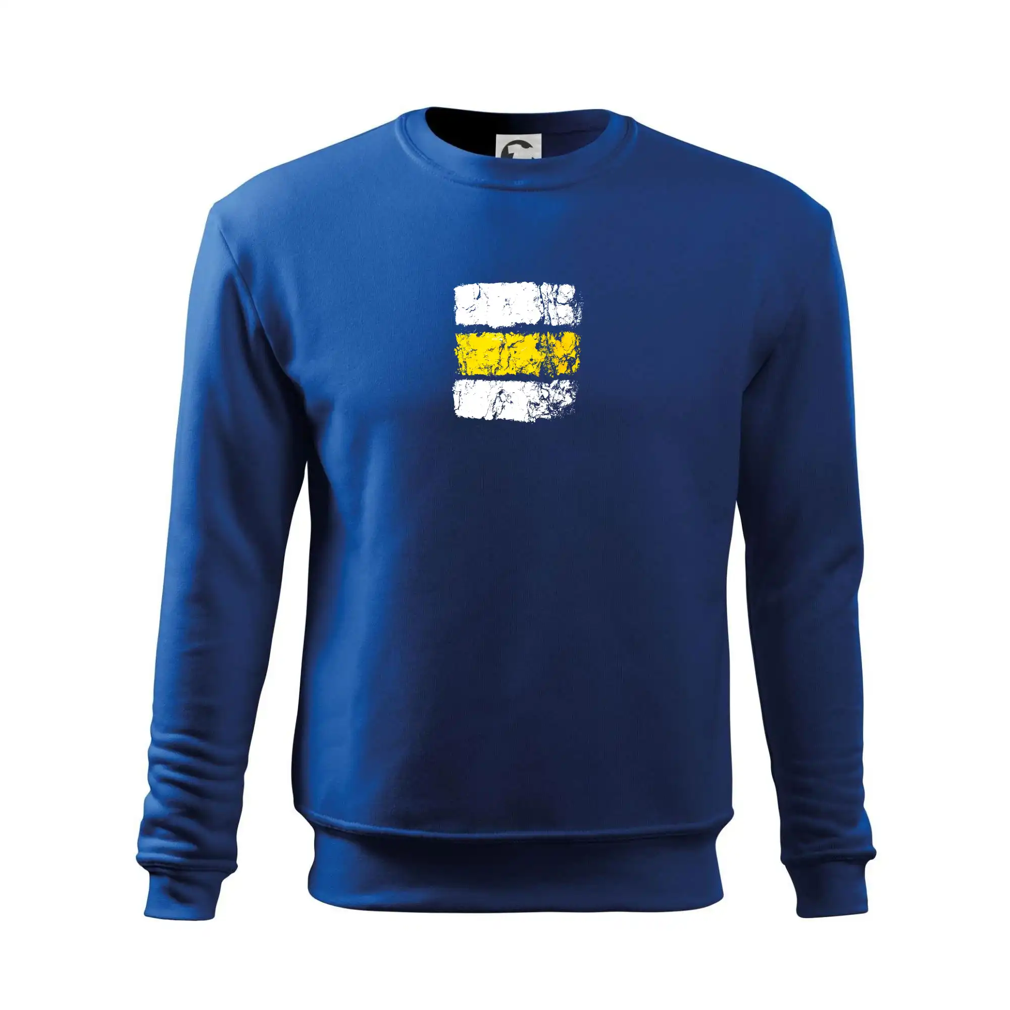 Trička pre cestovateľov - Turistická značka - žltá - Mikina Essential pánska