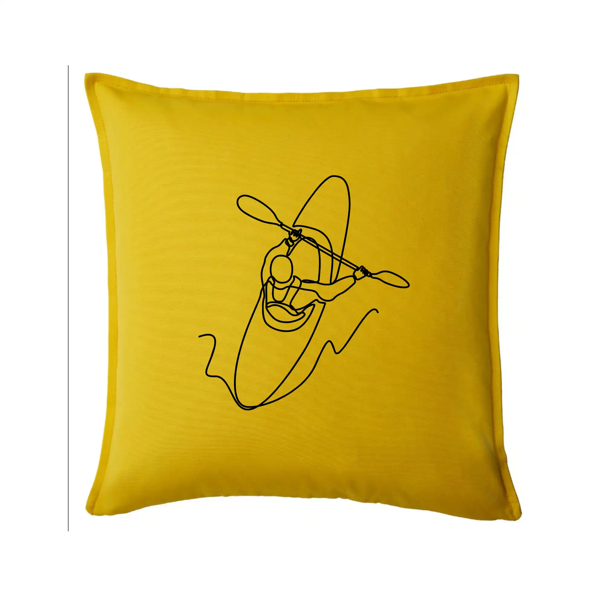 Kajak  ze shora jedním tahem