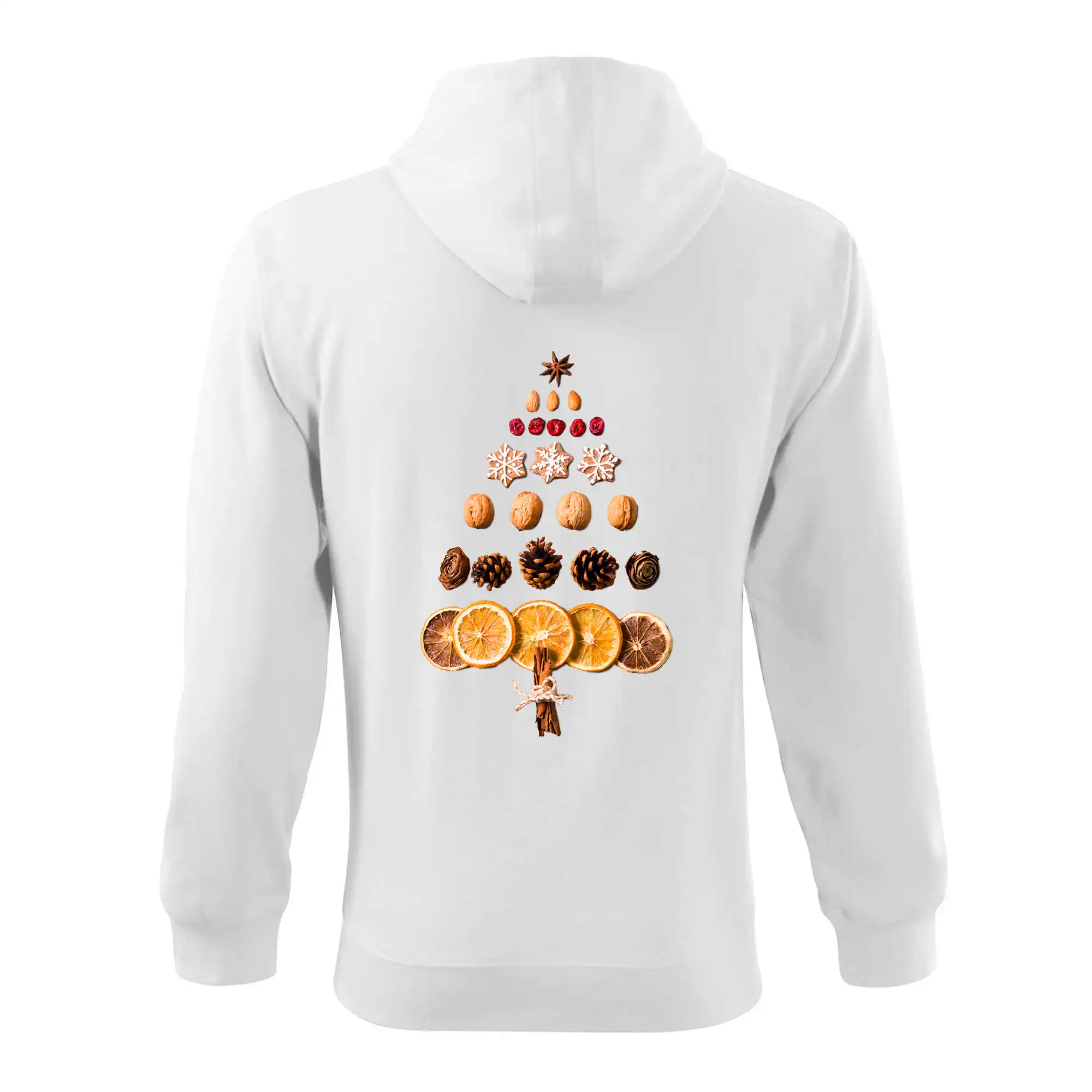 Vánoční stromeček ze sušených plodů