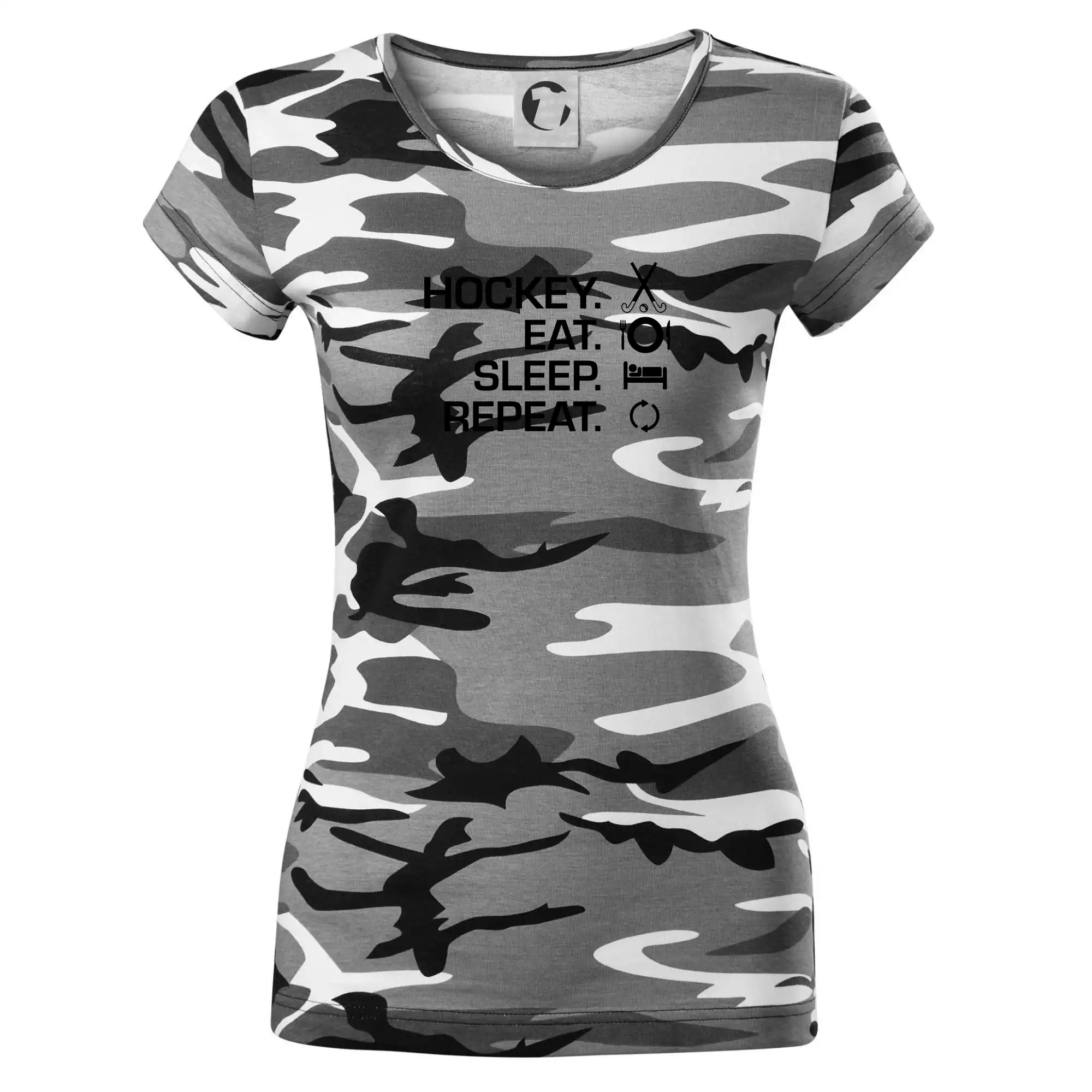 Pozemní hokej eat sleep repeat