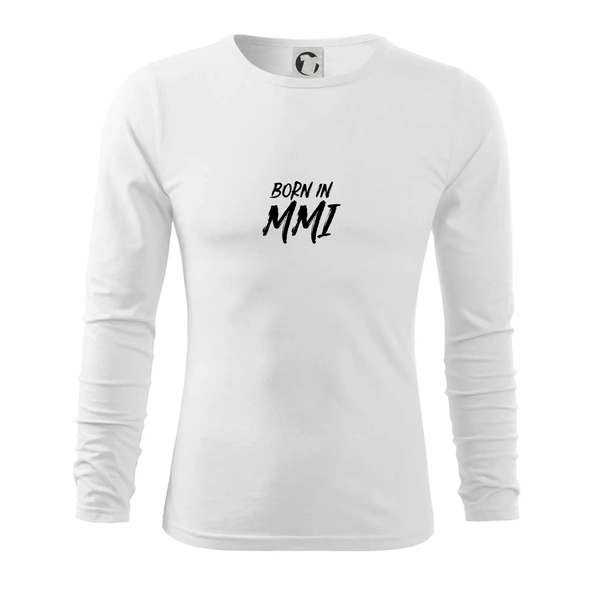 Trička s ročníkom 2001 - Born in - Rímske číslo 2001 - Tričko s dlhým rukávom FIT-T long sleeve