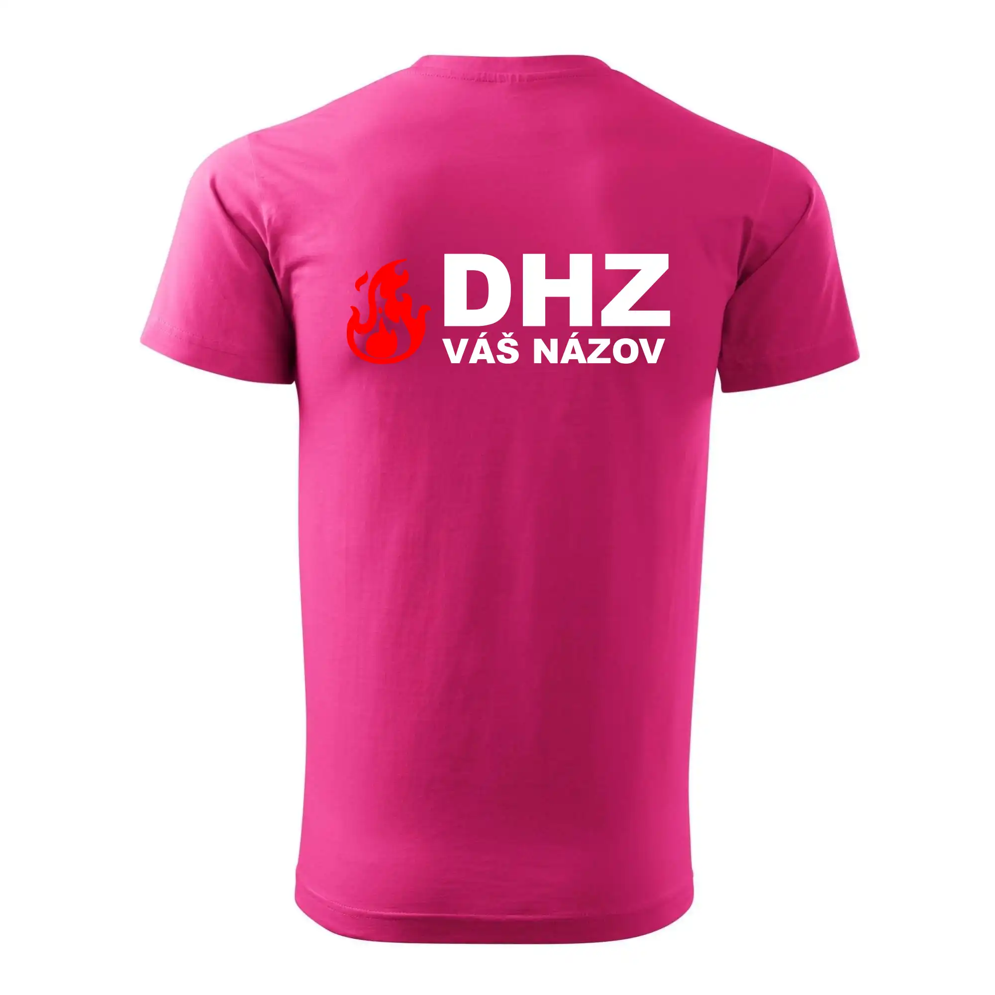 DHZ (oheň, názov sboru - vlastný nápis)