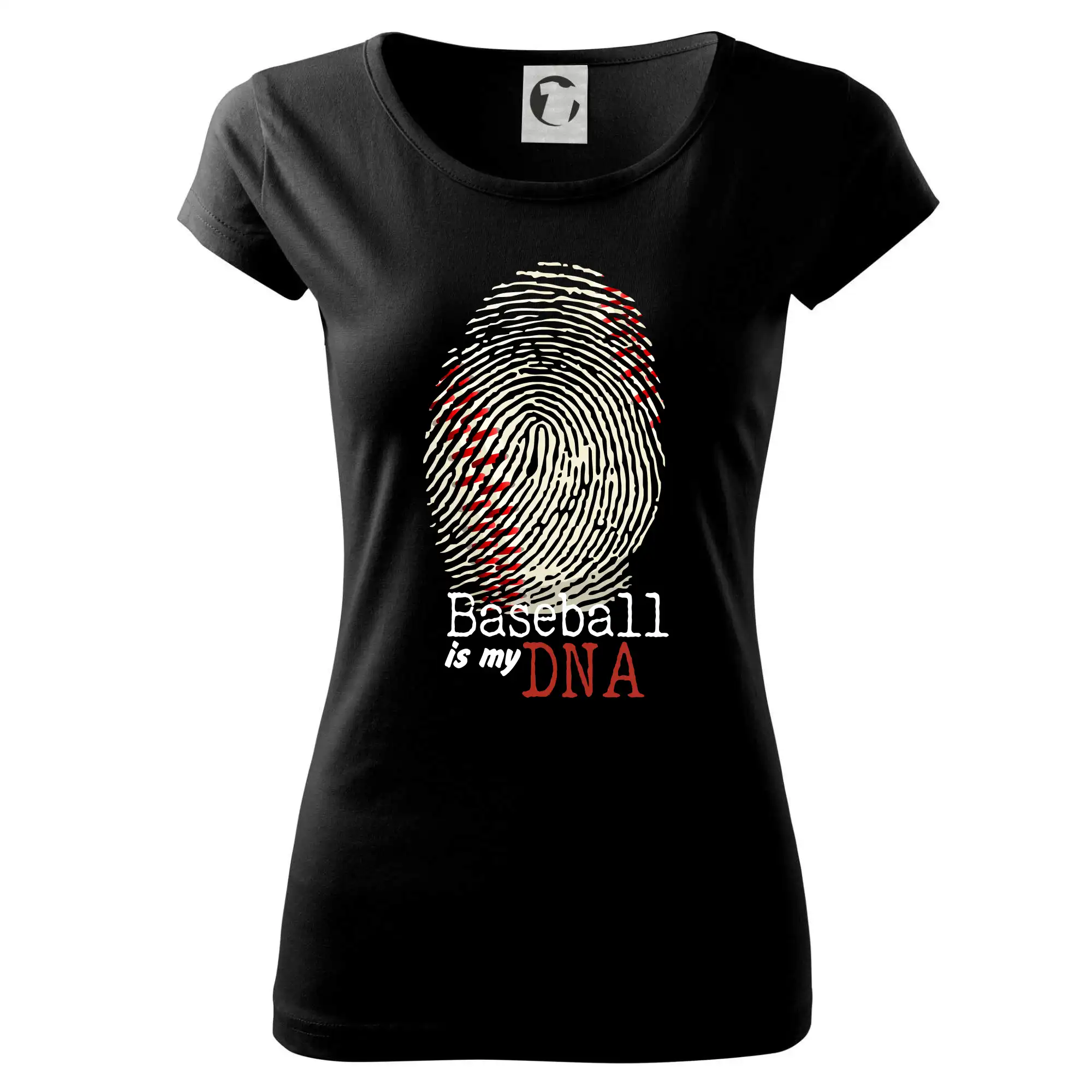 Tričká baseball - Baseball is my DNA - Dámske tričko Pure