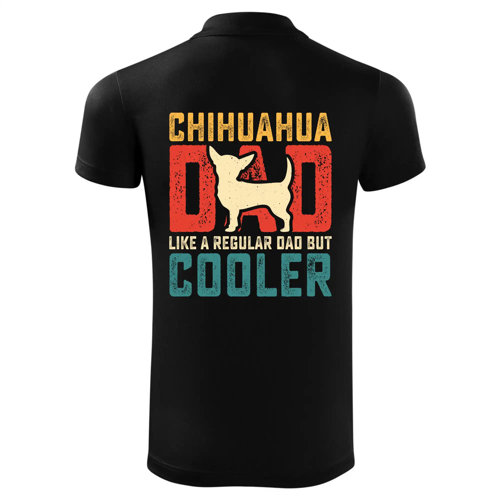 Chihuahua dad like a regular dad