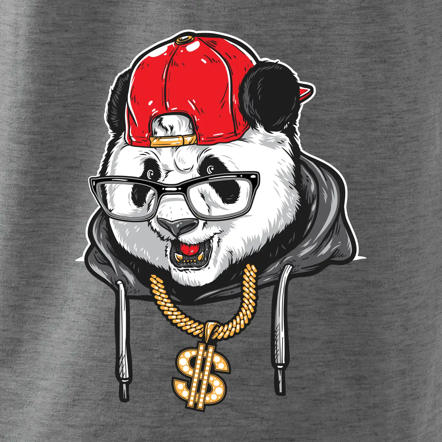 Hip hop panda
