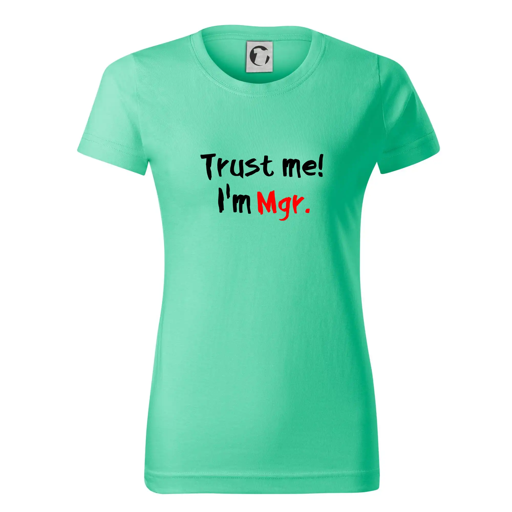 Tričká na ukončenie štúdia - Trust me I´m  Mgr. / Ver mi som Magister. - Dámske tričko basic - ľahko voľnejšie a dlhšie
