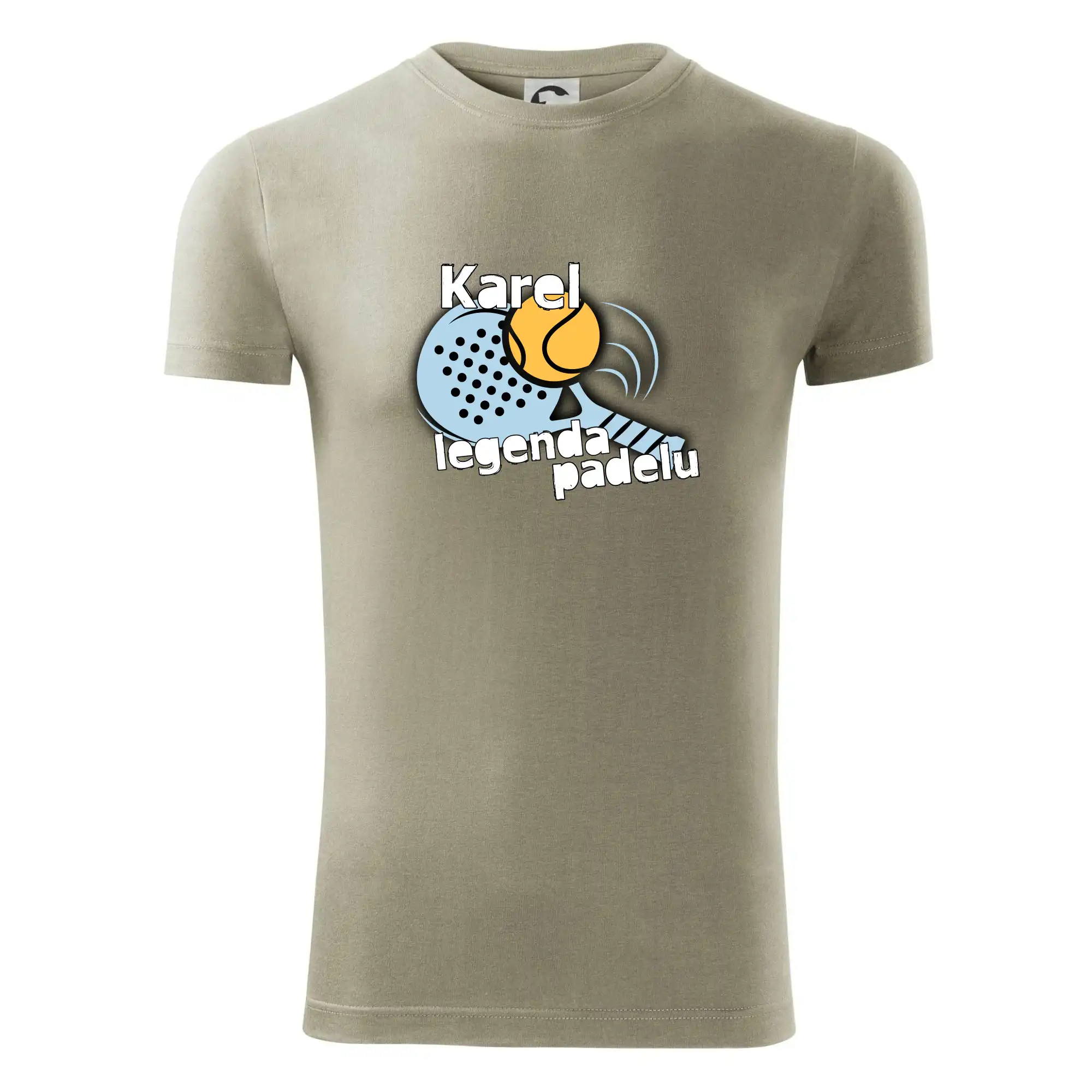 Tričká s motívmi Padel tenis - Meno legenda padelu - Viper FIT - Pánske zúžené tričko