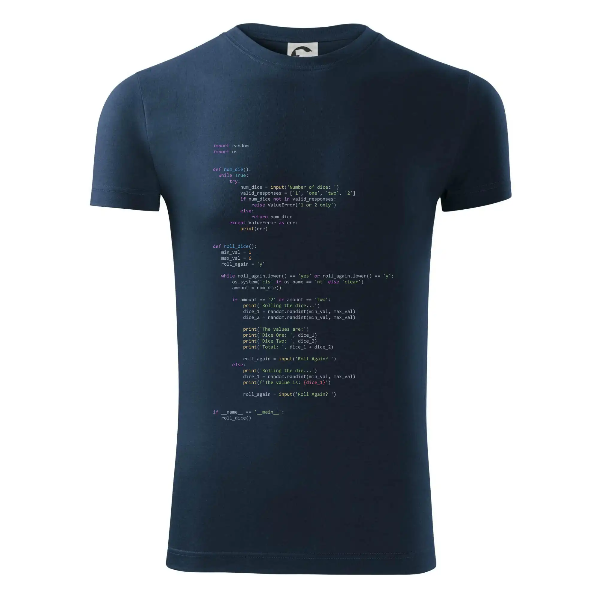 Python Generátor hodu kostkou