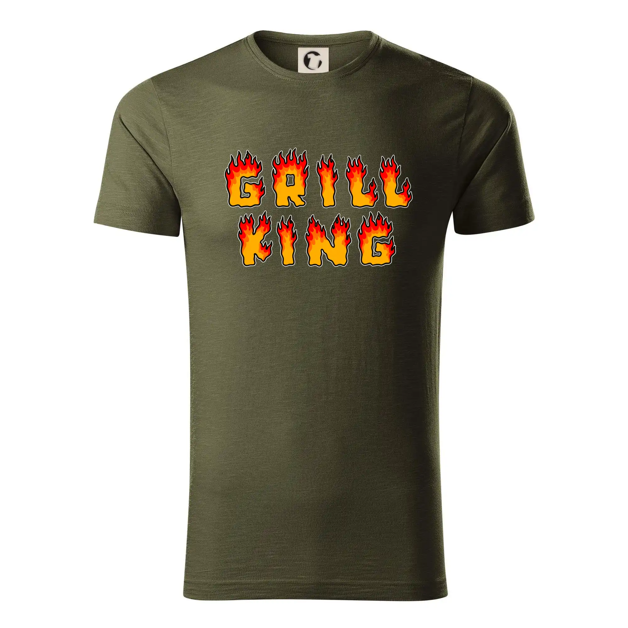 Grill King ohnivý nápis