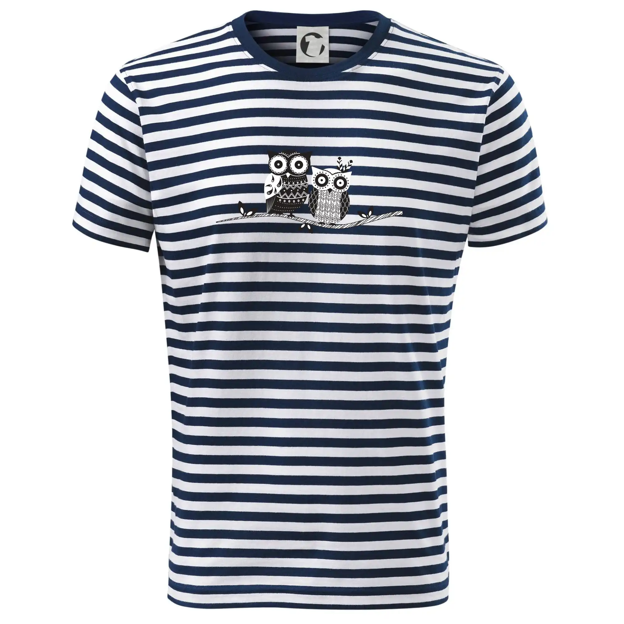 Dvě sovy abstraktní