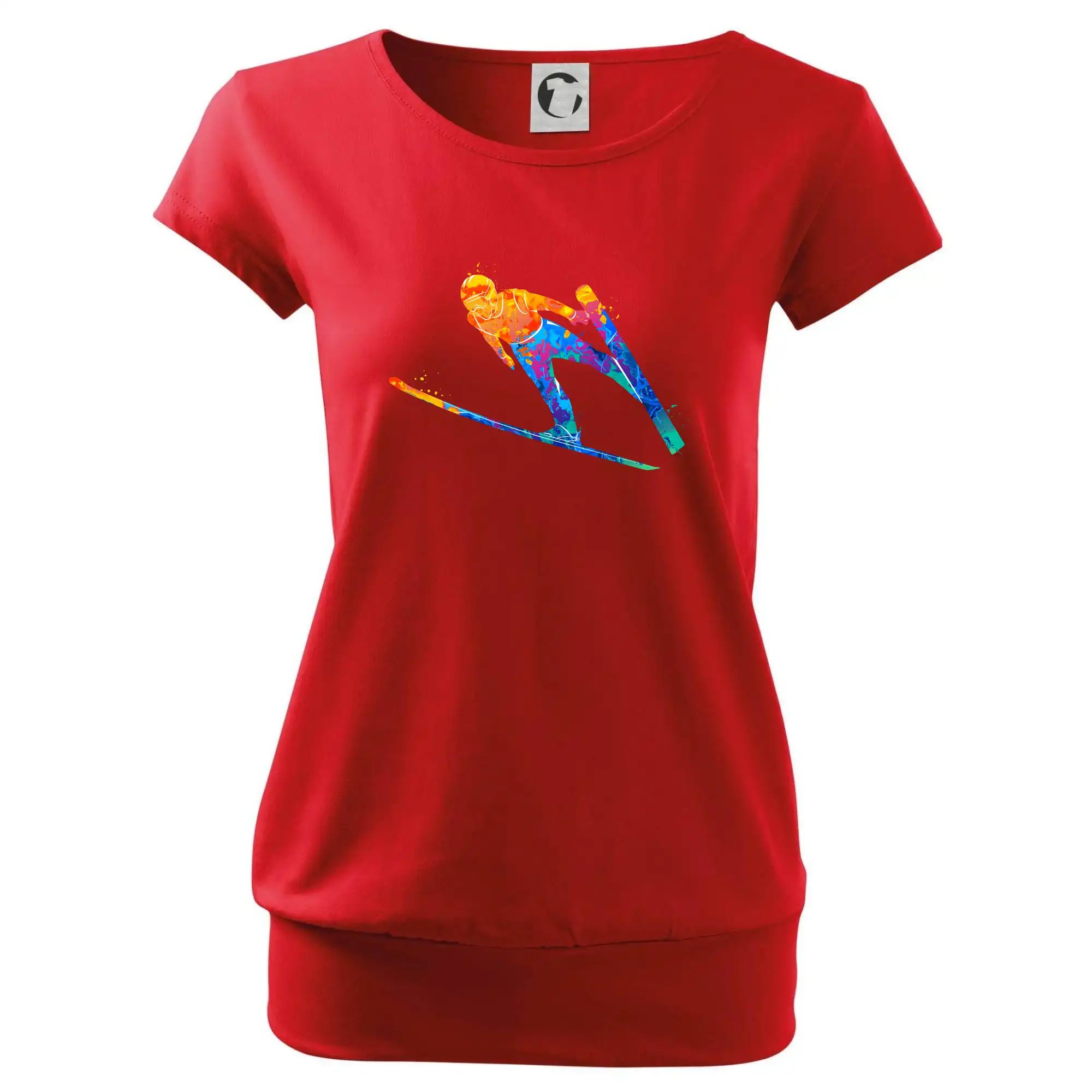 Skokan na lyžích splash