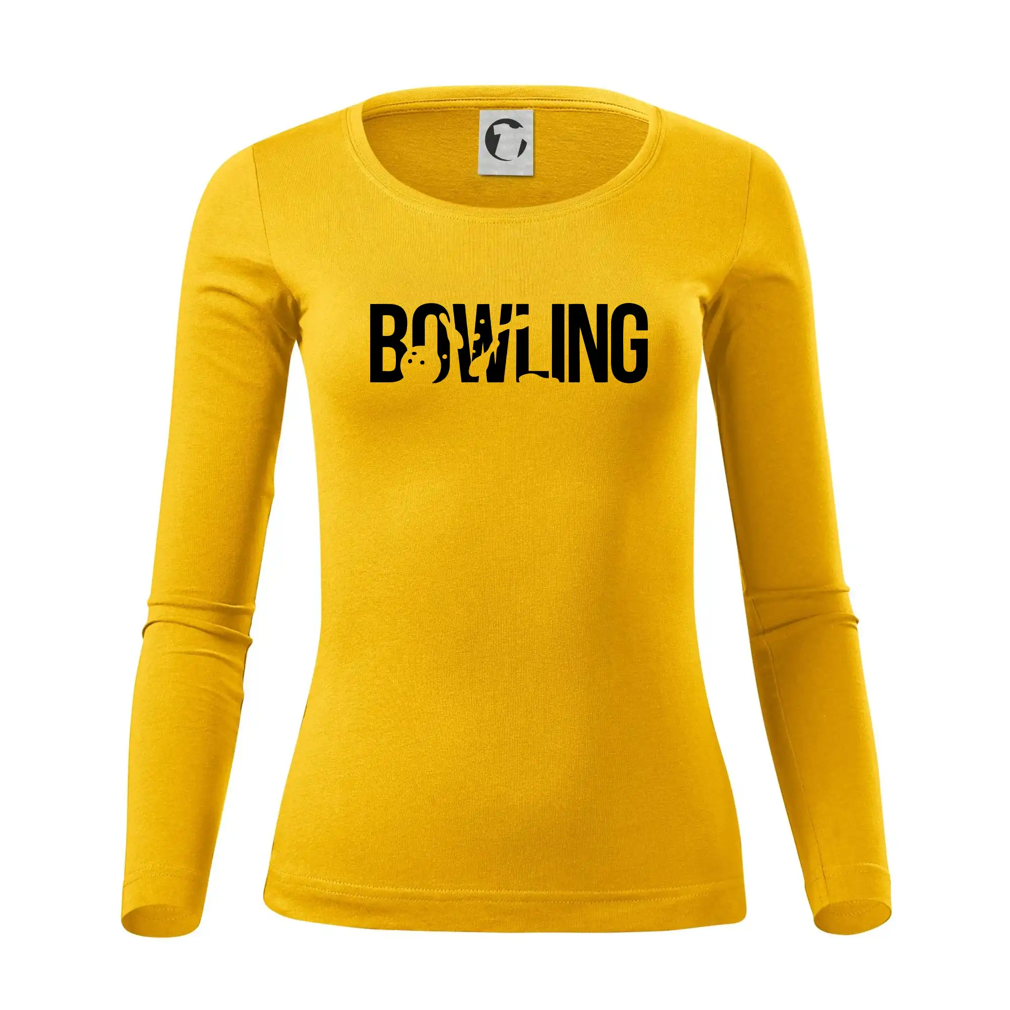 Bowling nápis kuželky