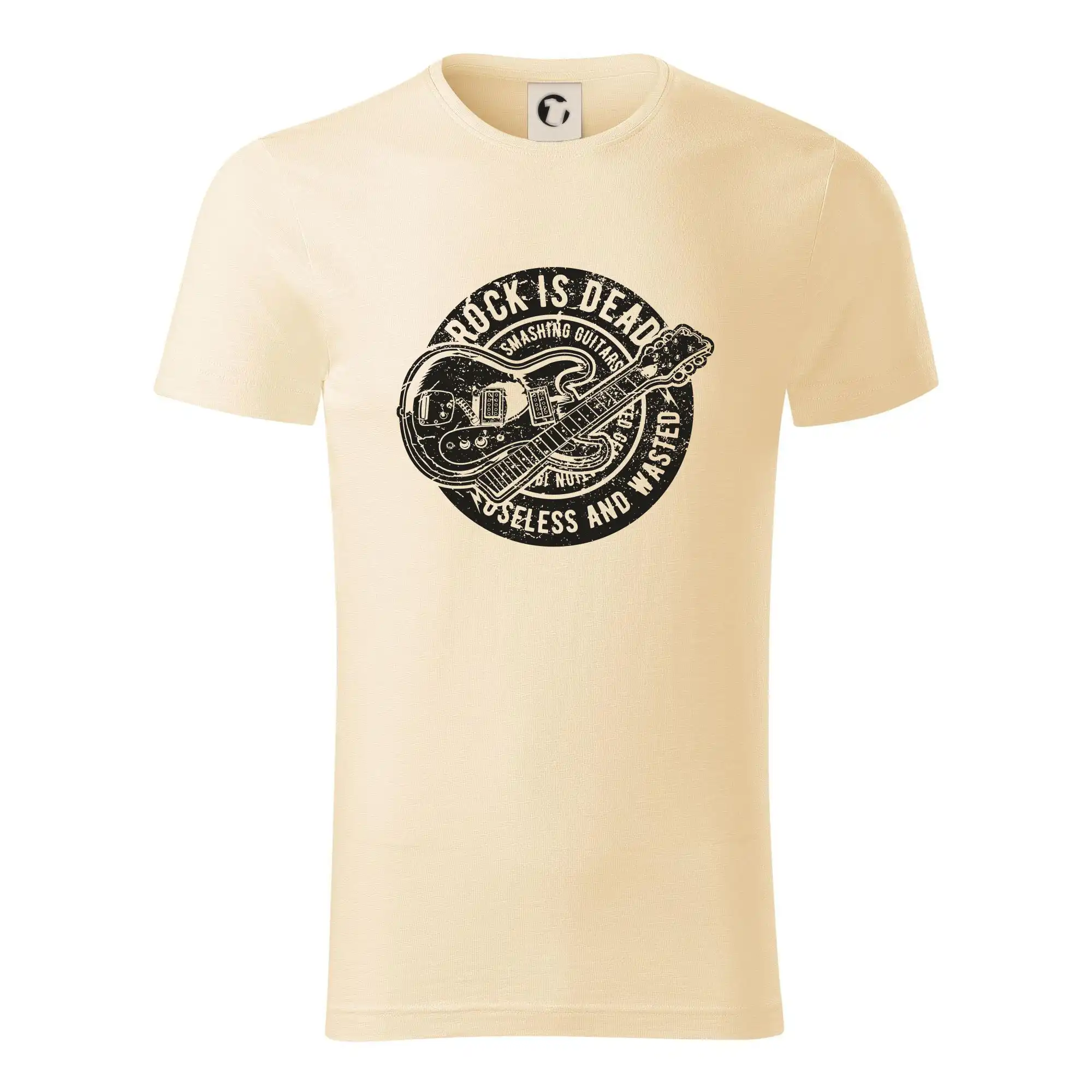 Hudobné tričká - Rock Is Dead 1 - Tričko z organickej bavlny