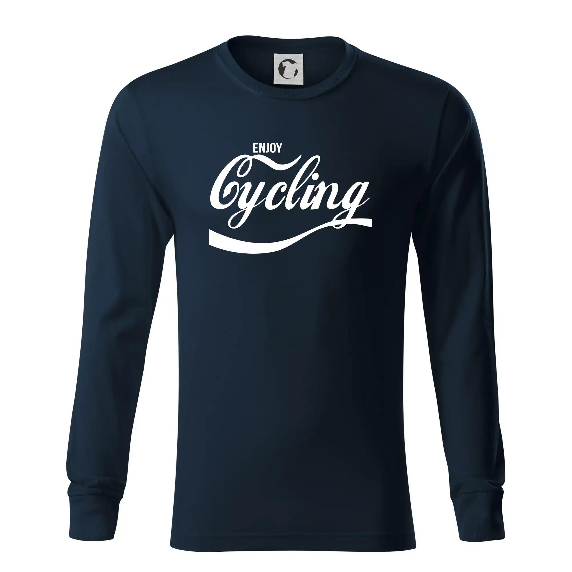 Tričko ako darček pre cyklistu - Enjoy Cycling - Tričko s dlhým rukávom LS R05