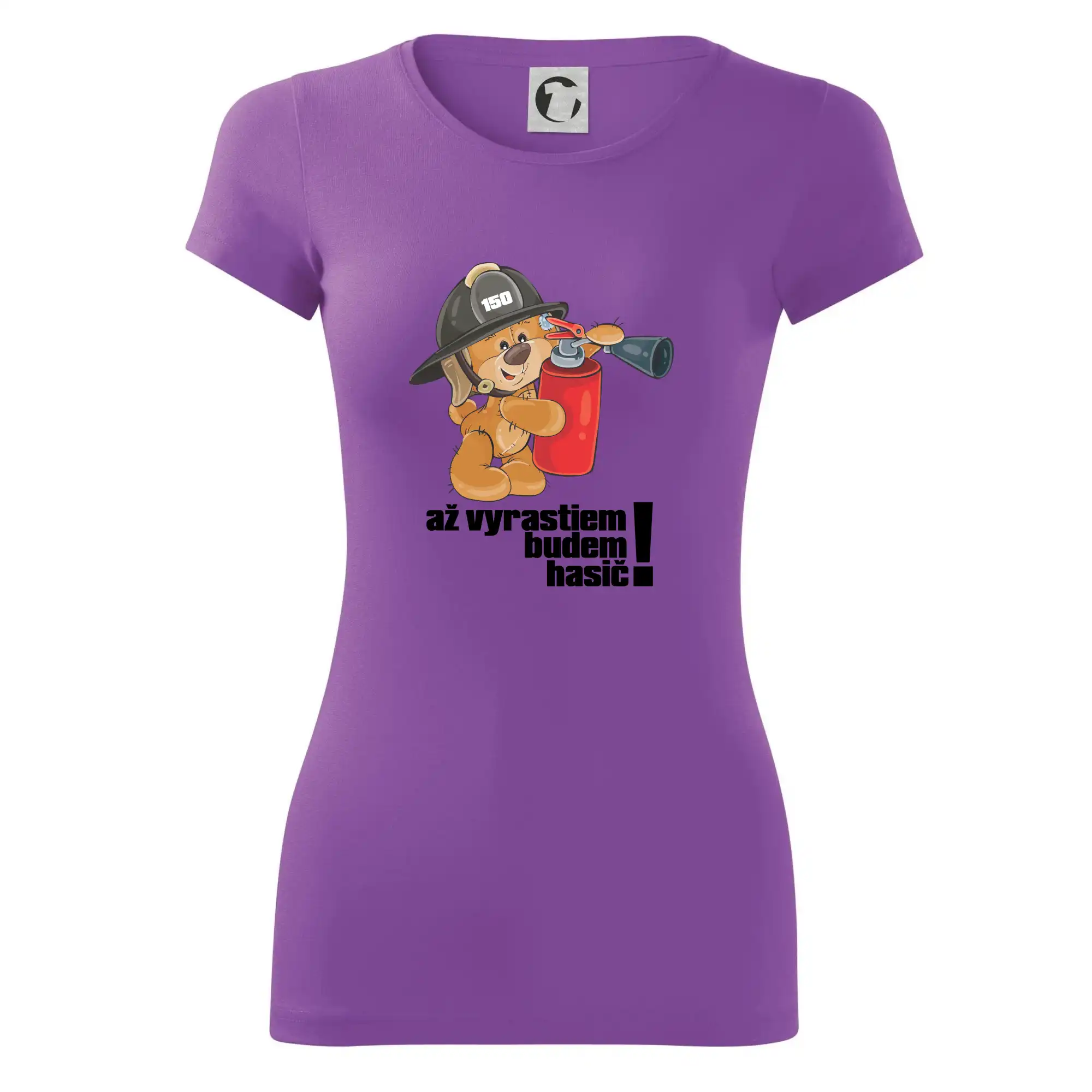 Až vyrastiem budem hasič - Dámske tričko Glance - Priliehavejší strih